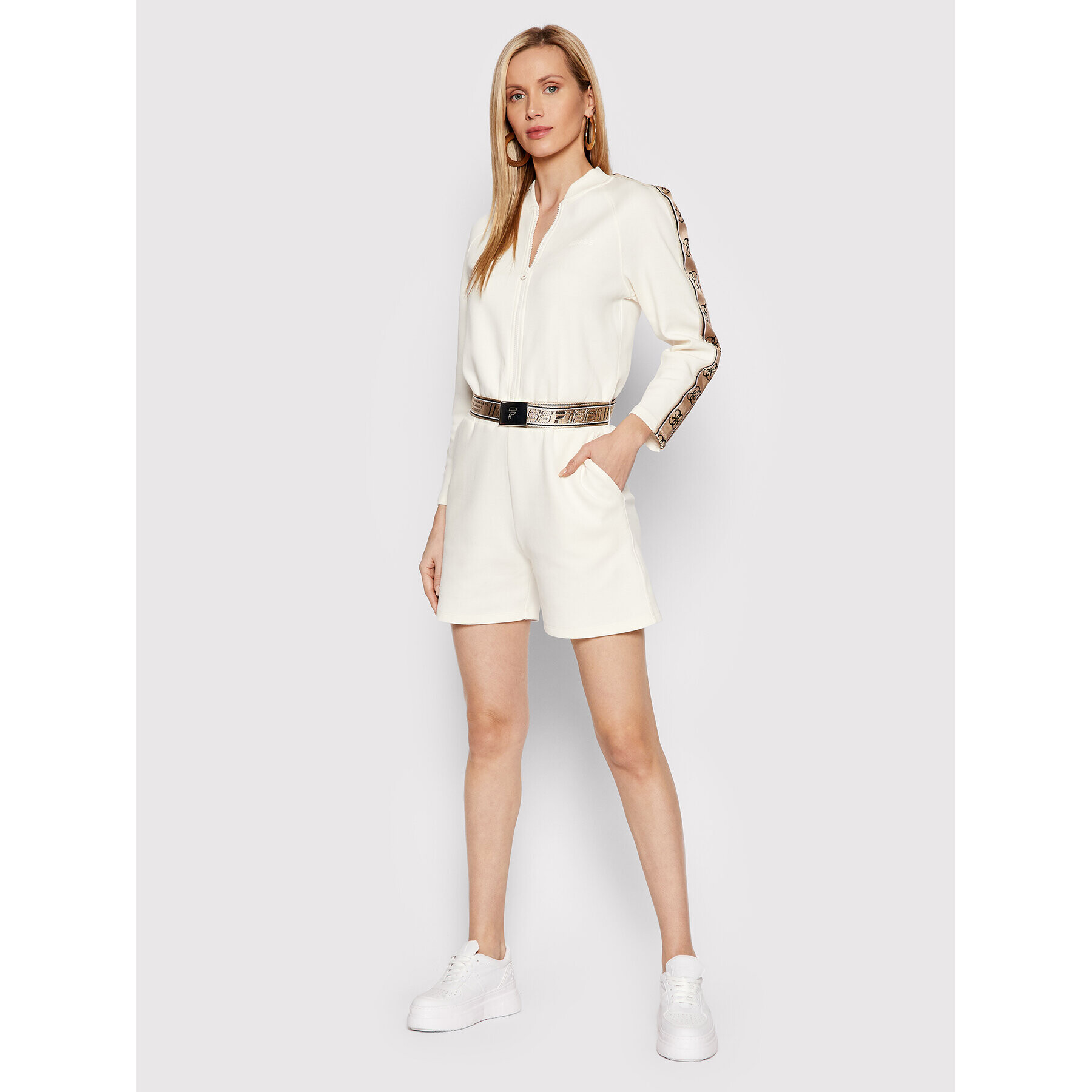 Guess Гащеризон V2GD13 KA3P1 Бежов Regular Fit - Pepit.bg