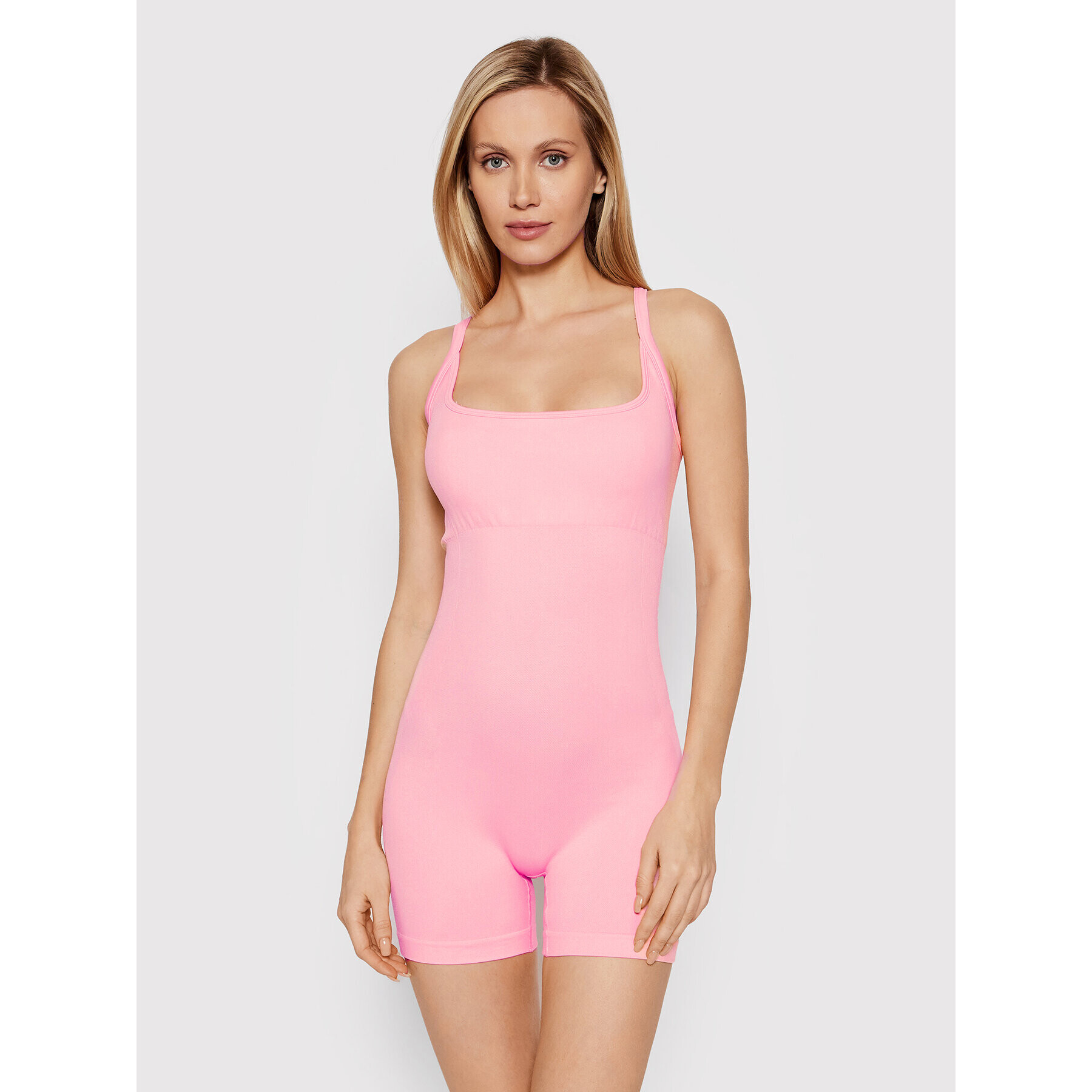Guess Гащеризон V2RD06 ZZ04S Розов Slim Fit - Pepit.bg