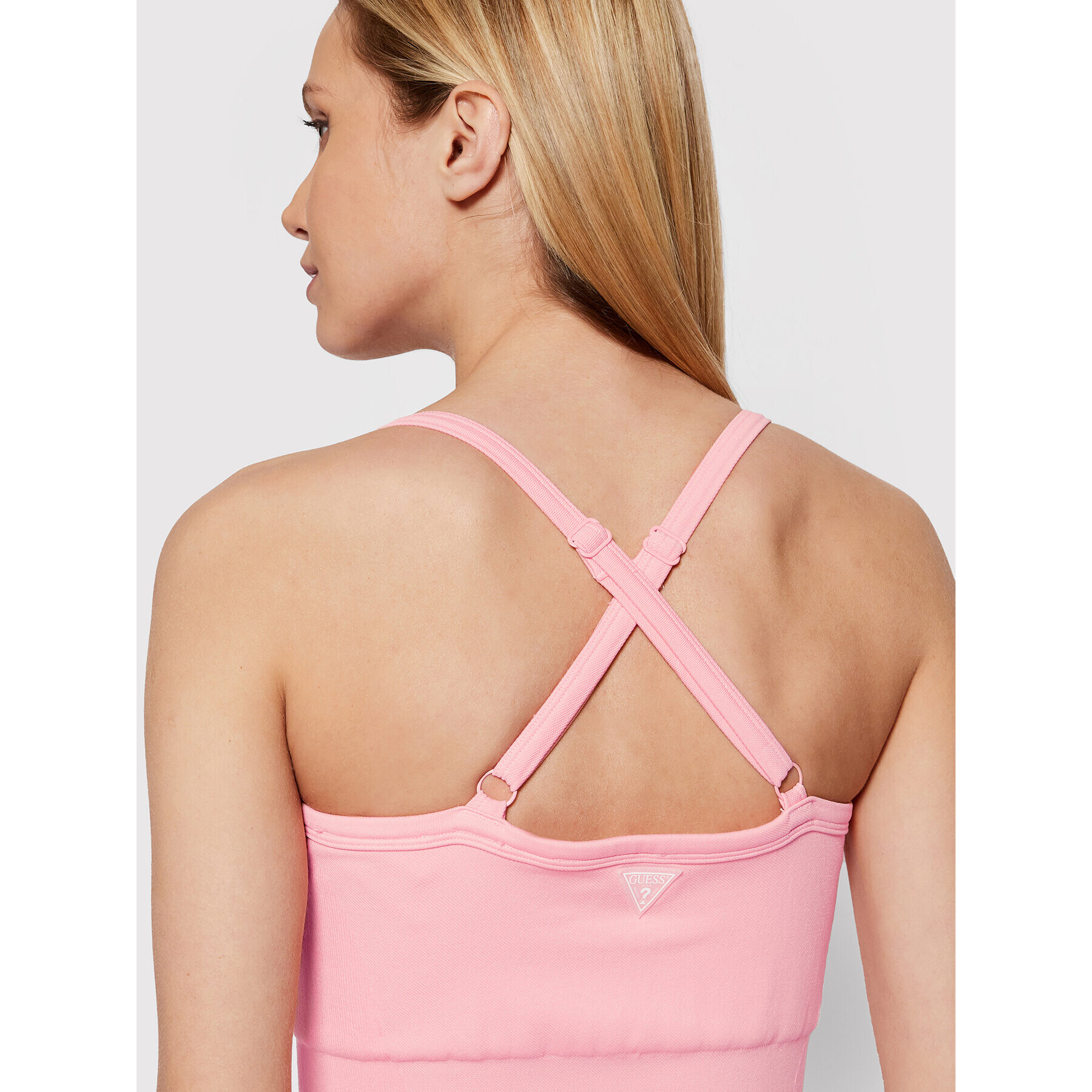 Guess Гащеризон V2RD06 ZZ04S Розов Slim Fit - Pepit.bg