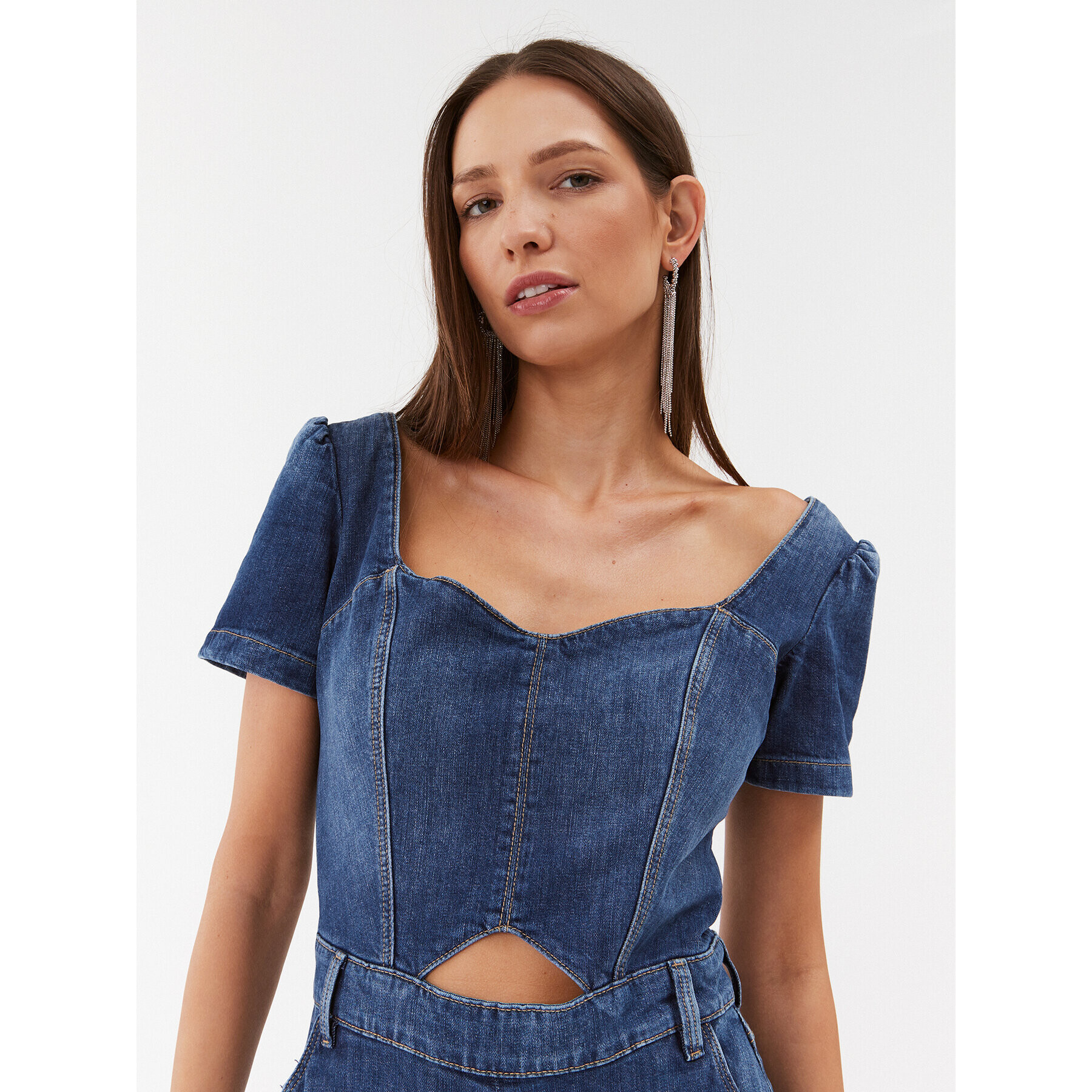 Guess Гащеризон W3YD53 D4H77 Тъмносин Regular Fit - Pepit.bg