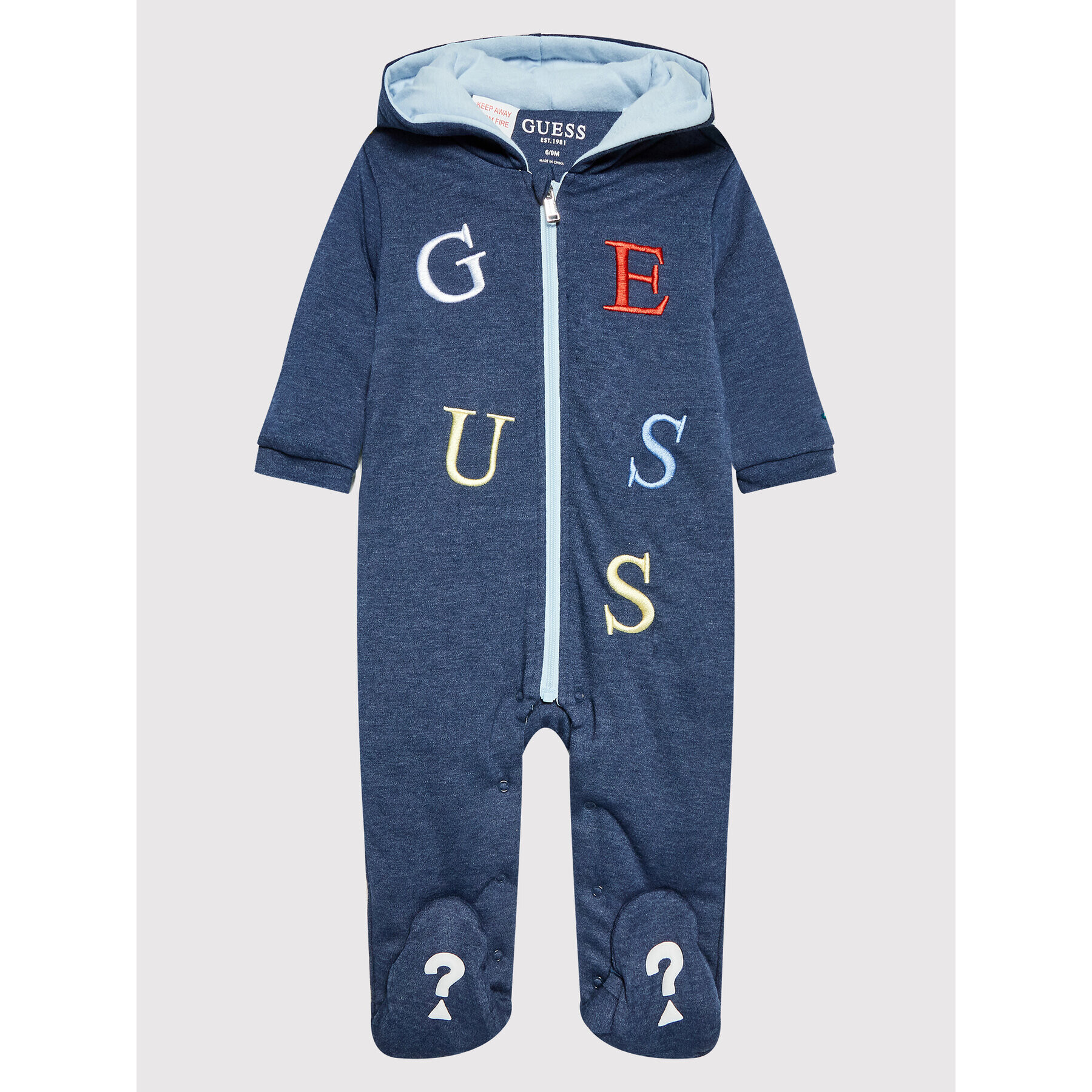 Guess Гащеризон H2YW02 KAL30 Тъмносин Regular Fit - Pepit.bg