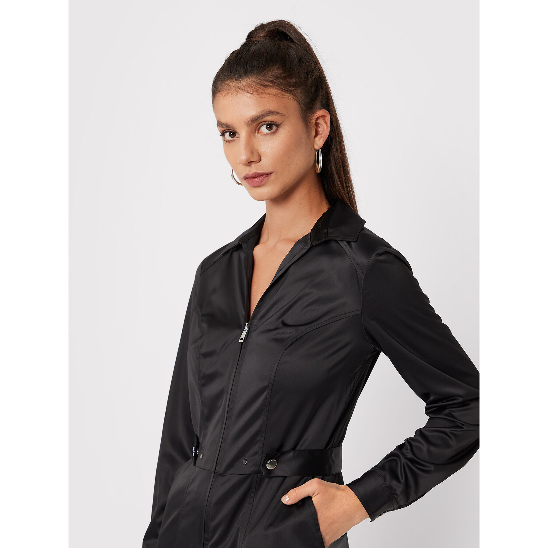 Guess Гащеризон W2YD24 WEPF2 Черен Regular Fit - Pepit.bg