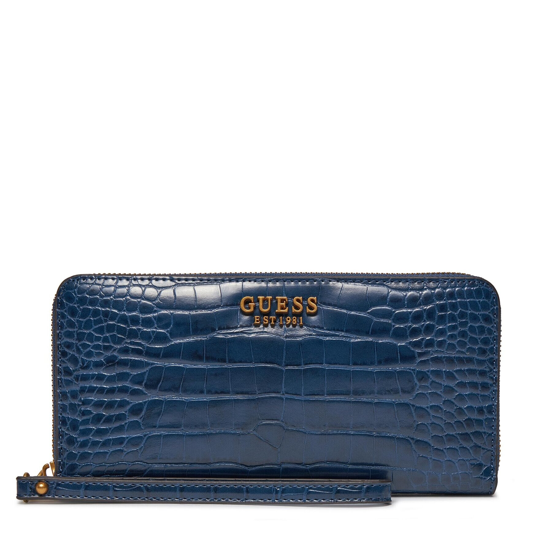 Guess Голям дамски портфейл Laurel (CA) Slg SWCA85 00460 Син - Pepit.bg