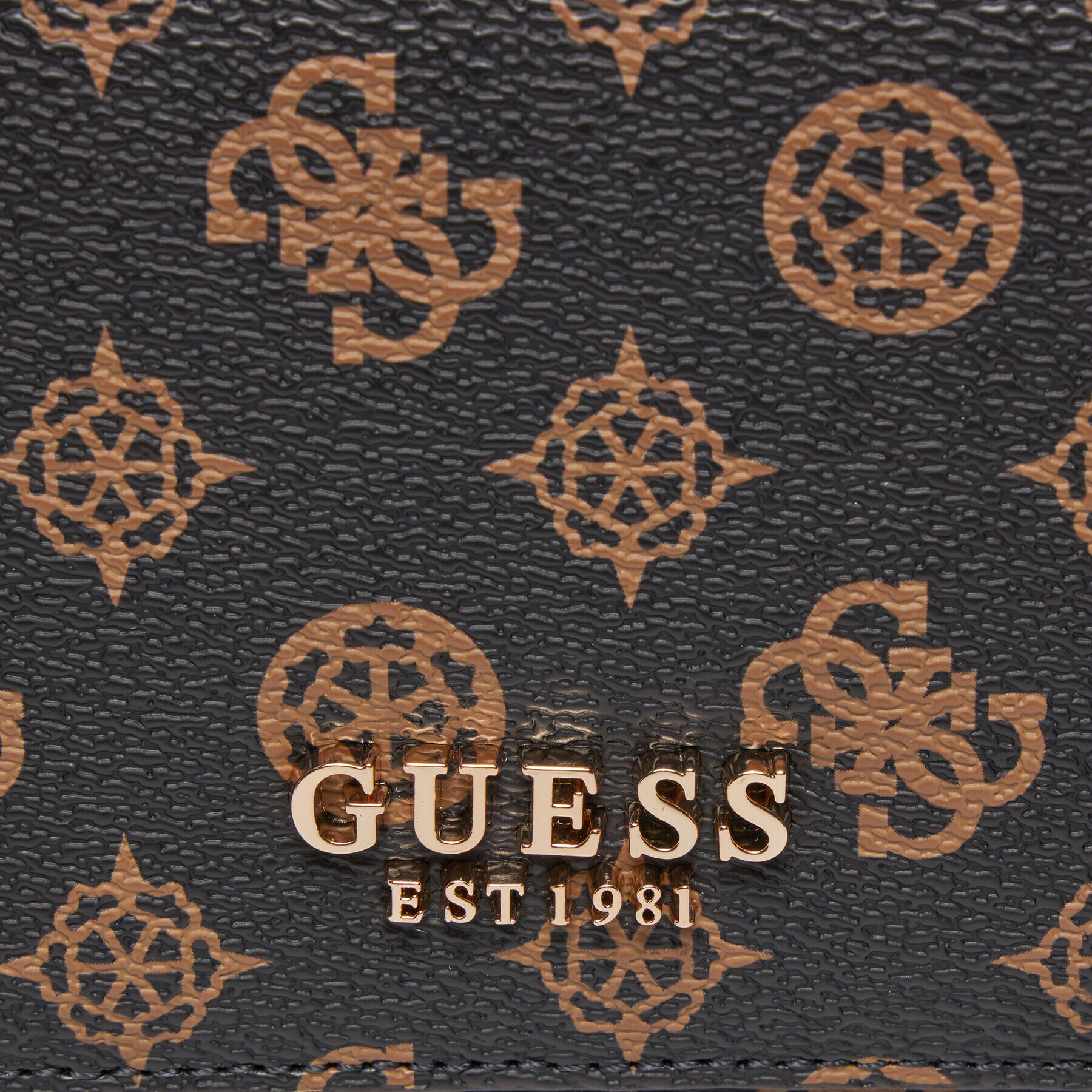 Guess Голям дамски портфейл Laurel (PG) Slg SWPG85 00550 Кафяв - Pepit.bg