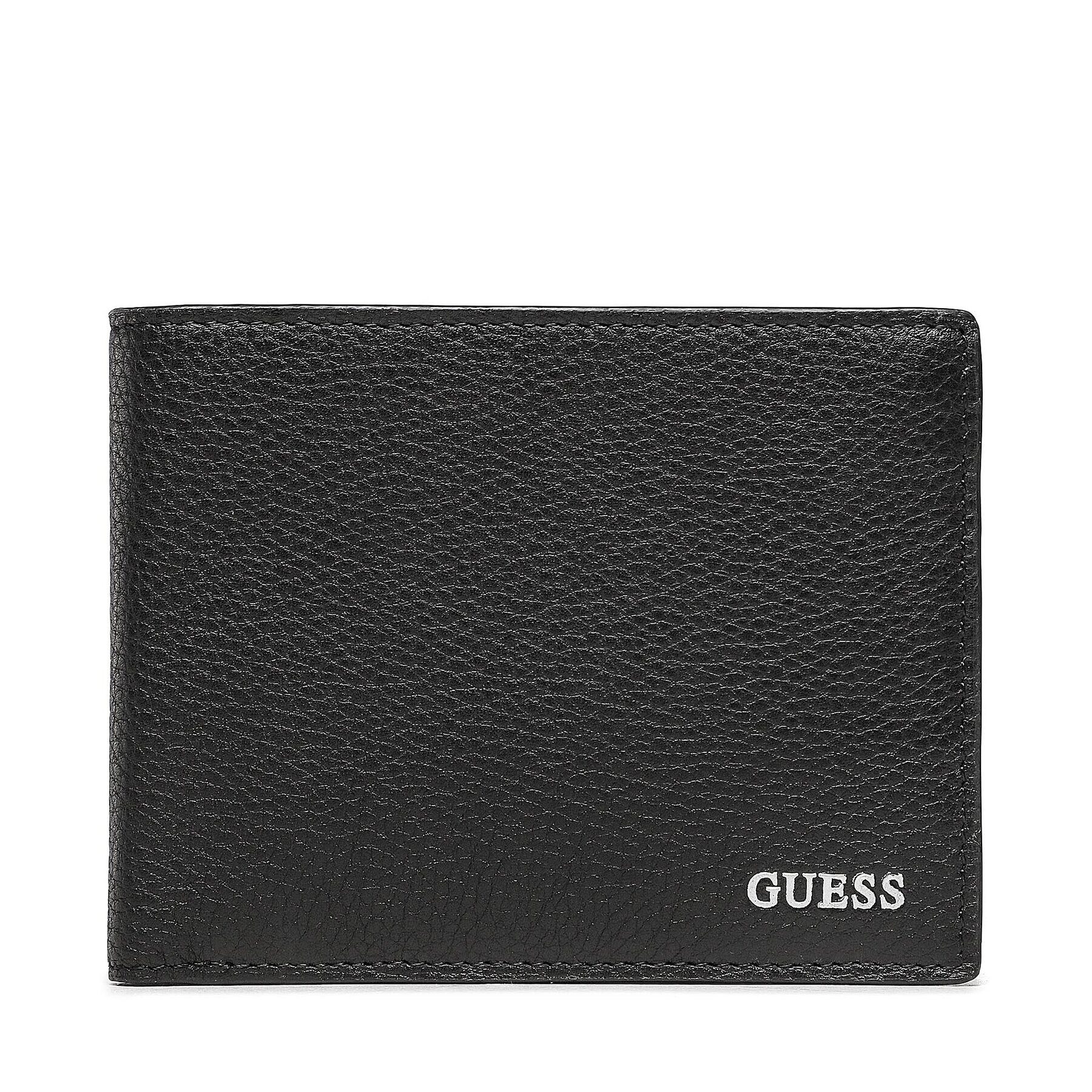 Guess Голям мъжки портфейл SMRIVI LEA27 Черен - Pepit.bg