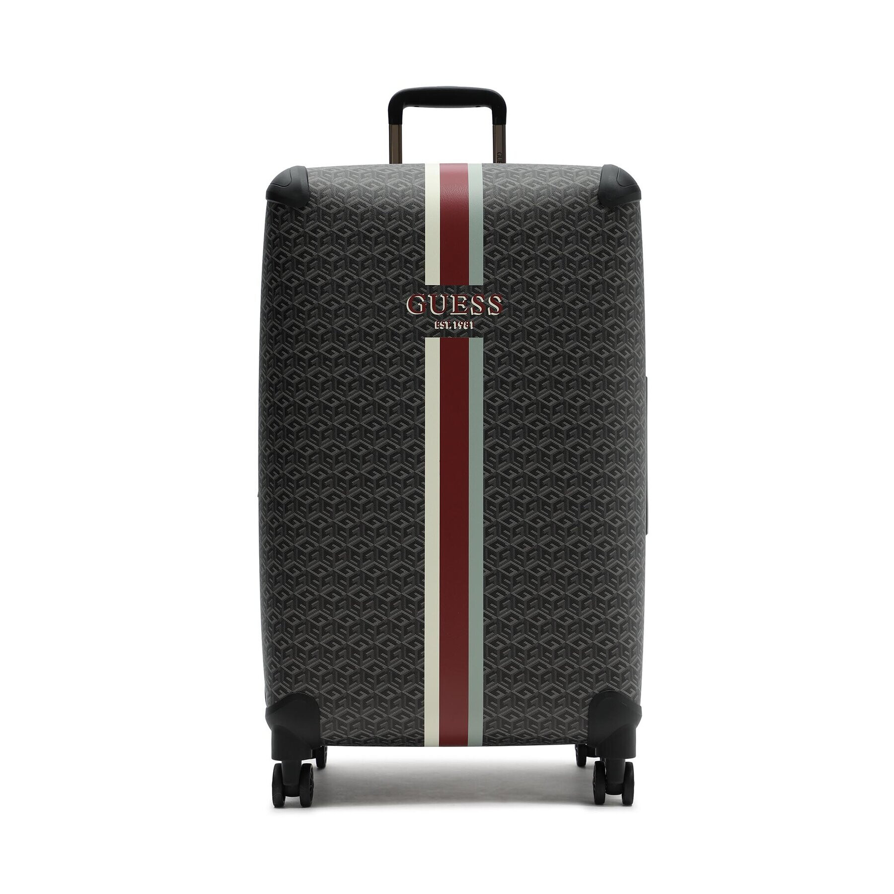Guess Голям твърд куфар TWS745 29880 Сив - Pepit.bg