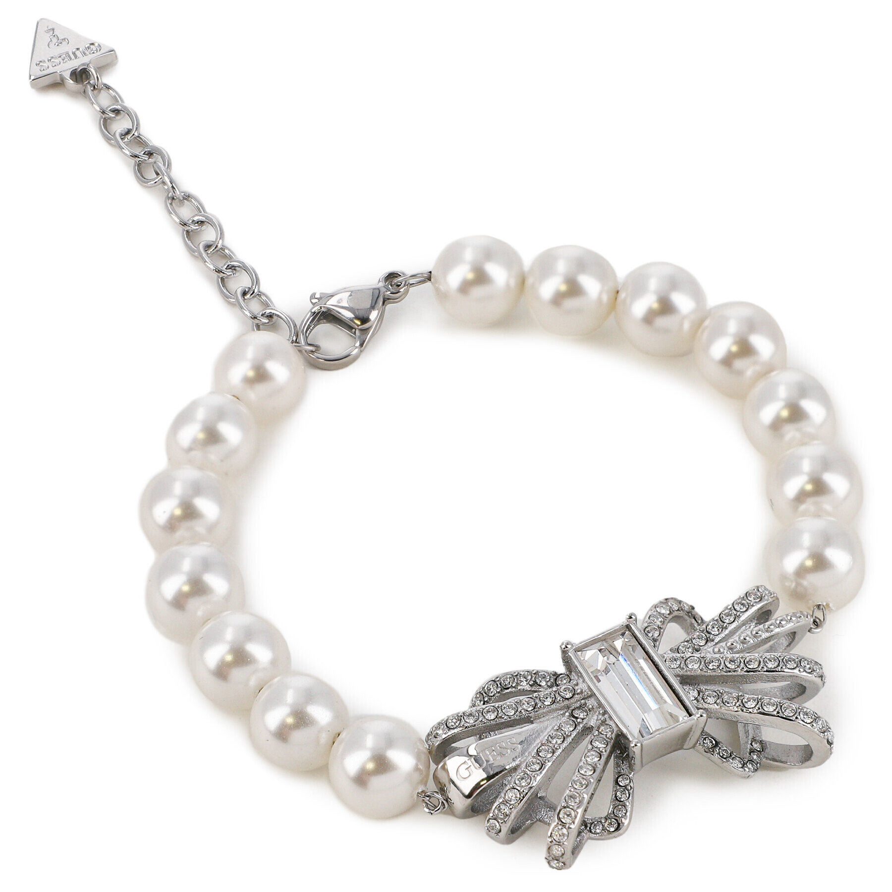 Guess Гривна JUBB01 326JW Бял - Pepit.bg