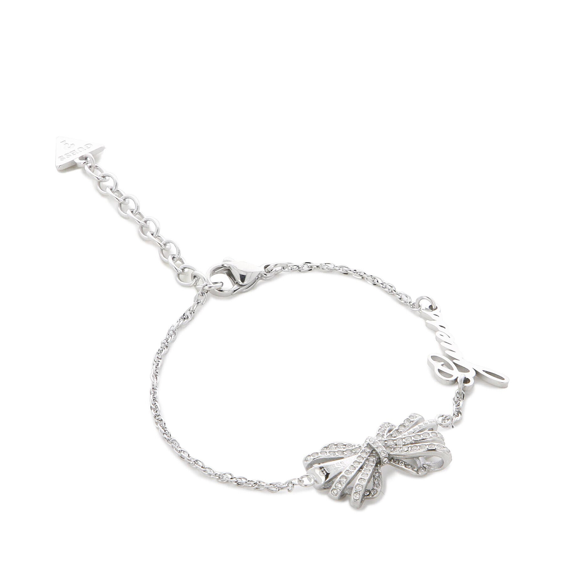 Guess Гривна JUBB01 327JW Сребрист - Pepit.bg