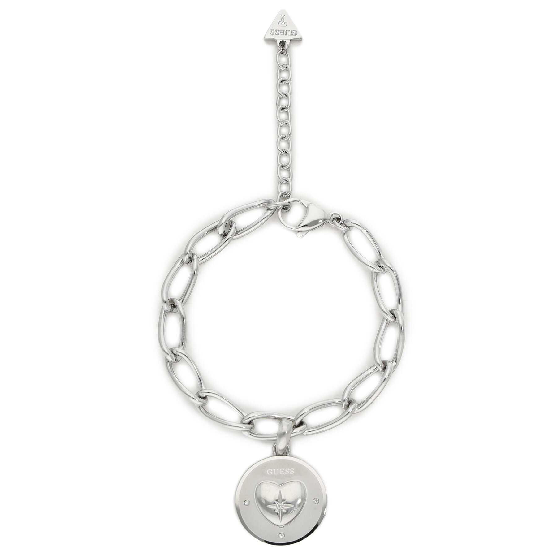 Guess Гривна JUBB01 440JW Сребрист - Pepit.bg