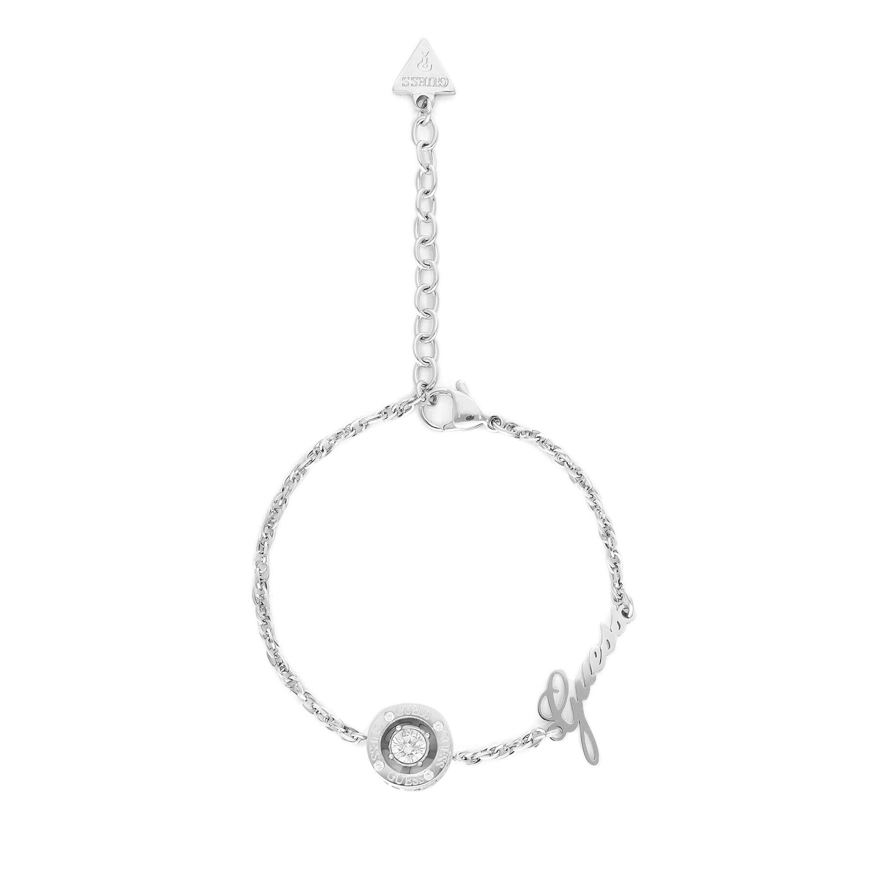 Guess Гривна JUBB01 462JW Сребрист - Pepit.bg
