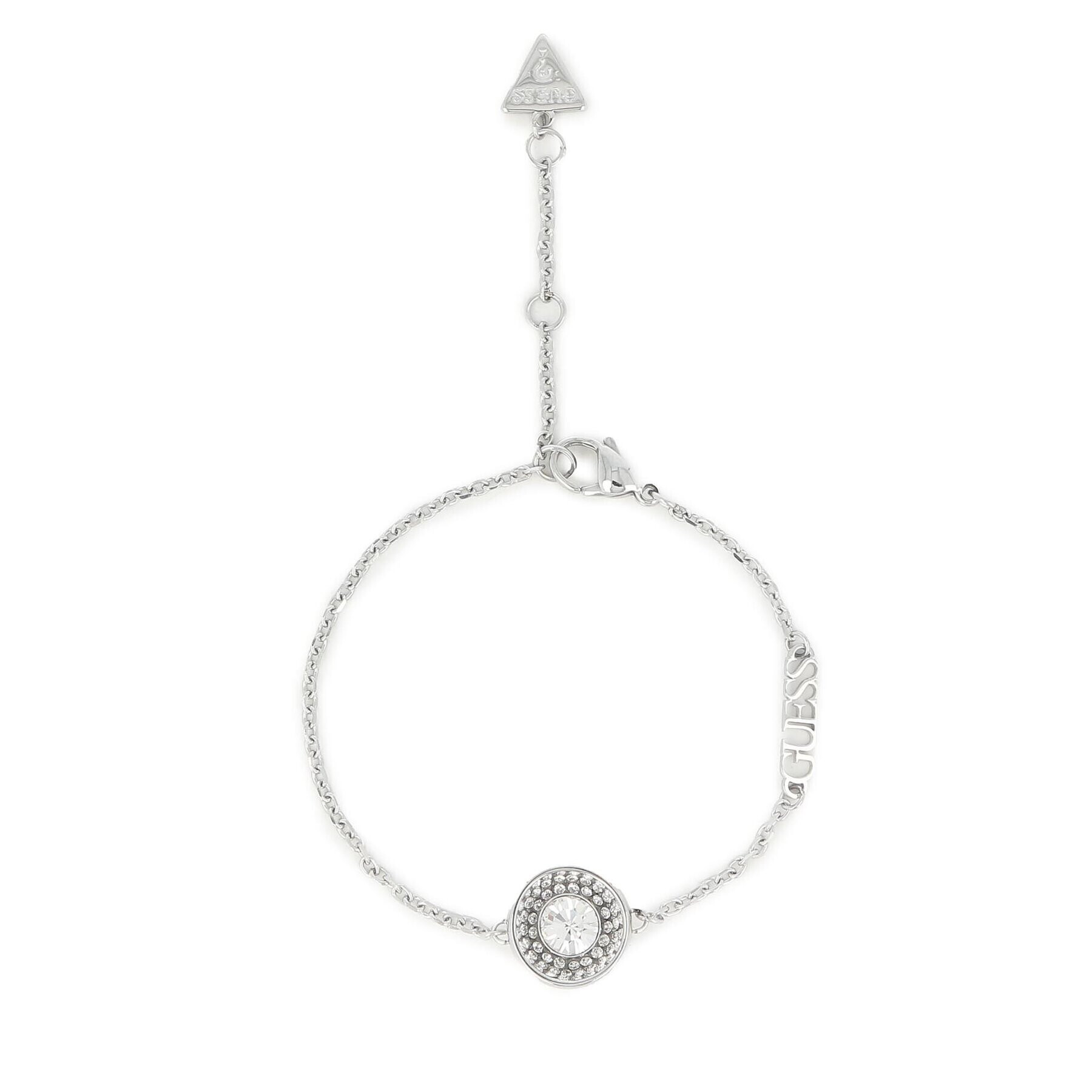 Guess Гривна JUBB03 399JW Сребрист - Pepit.bg