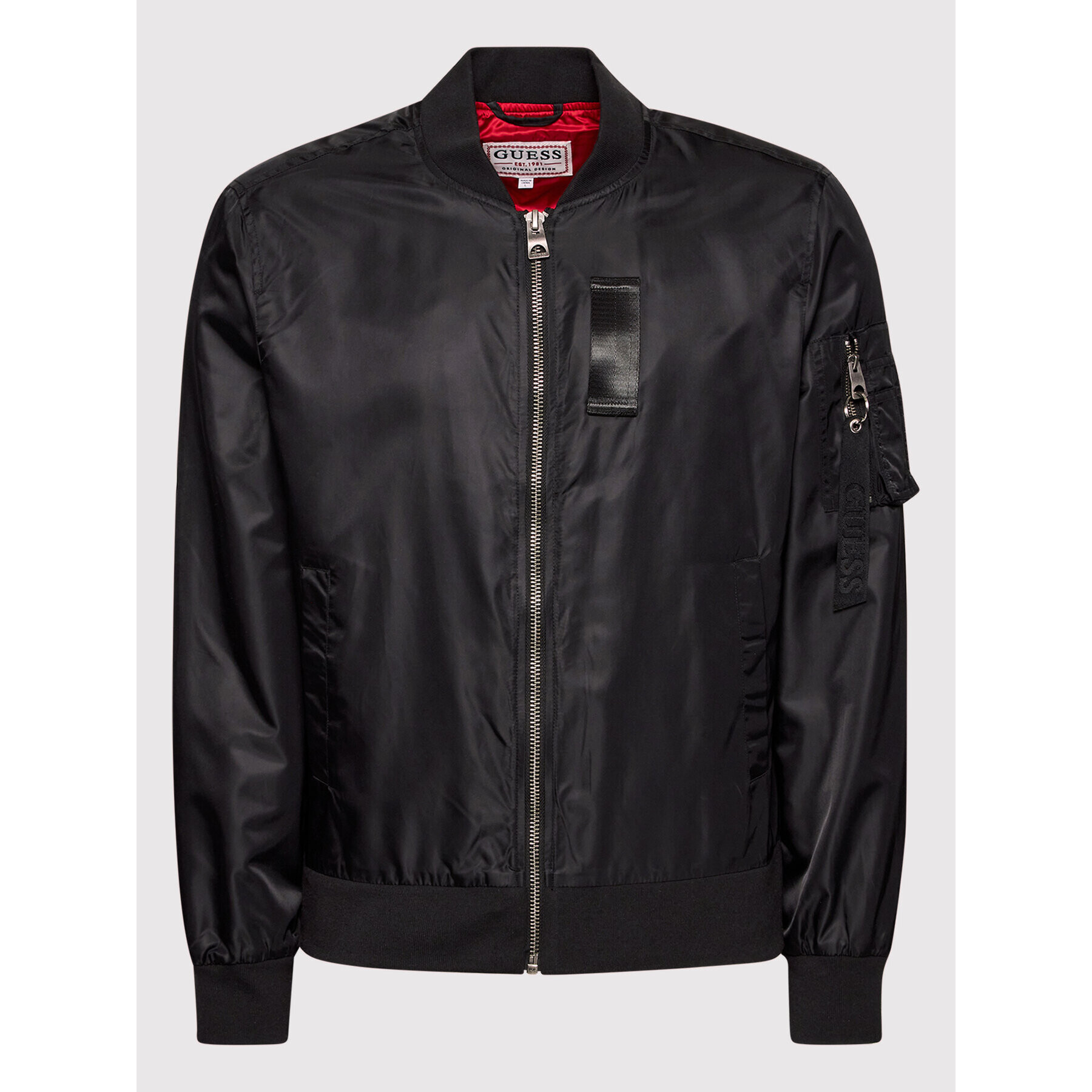 Guess Яке бомбър M2GL35 W8550 Черен Regular Fit - Pepit.bg