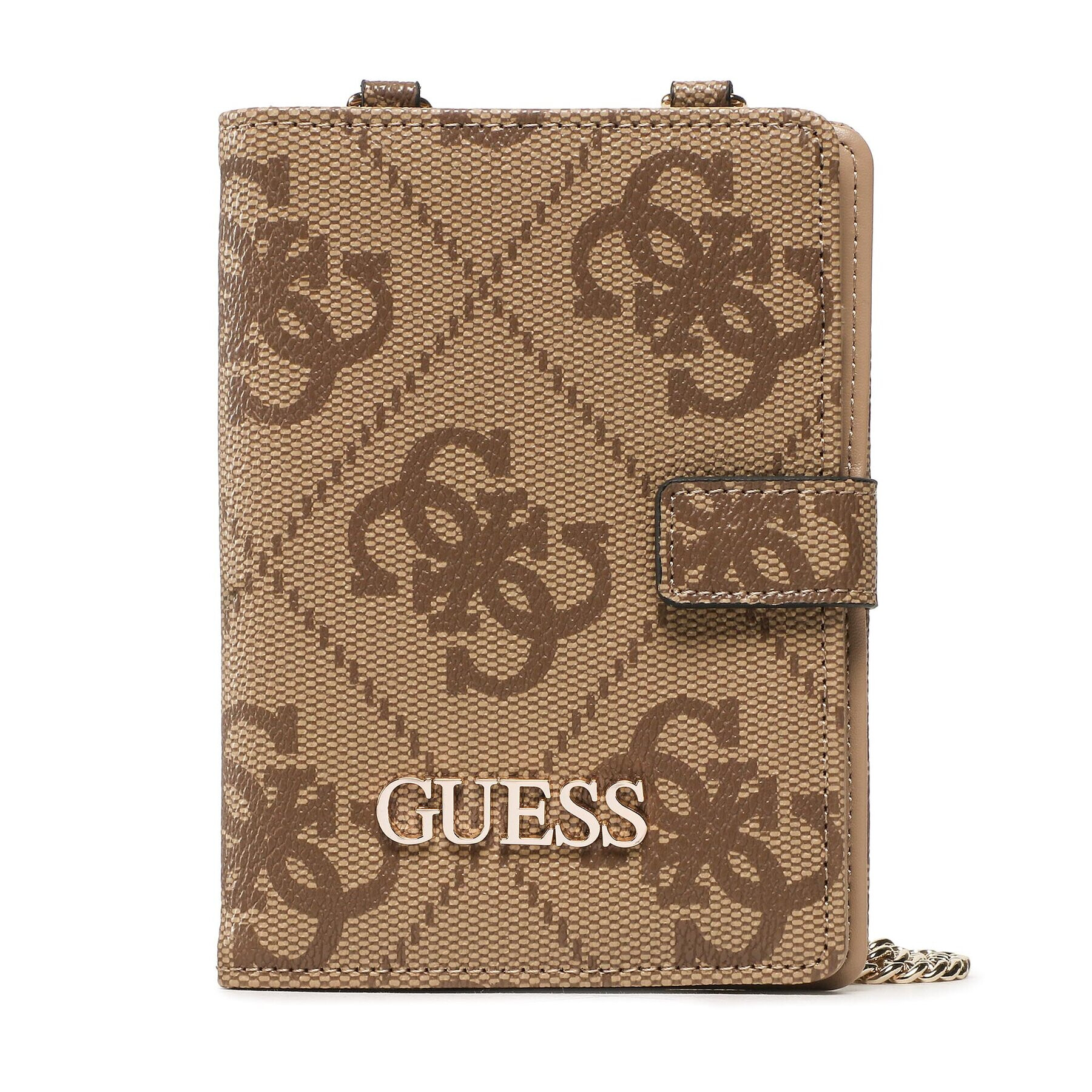 Guess Калъф за документи Berta (B) Travel SWB868 80600 Кафяв - Pepit.bg