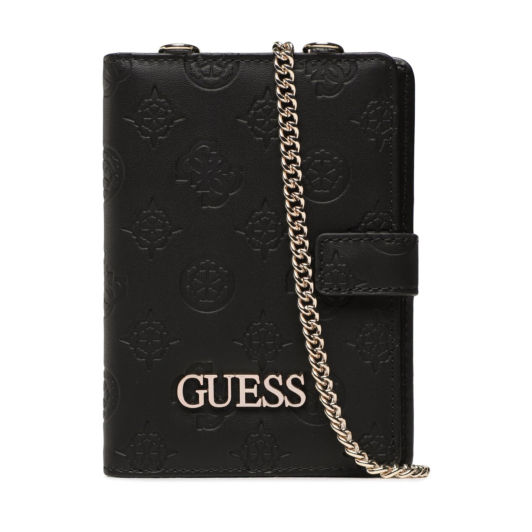 Guess Калъф за документи Berta (S) Slg SWD745 20600 Черен - Pepit.bg