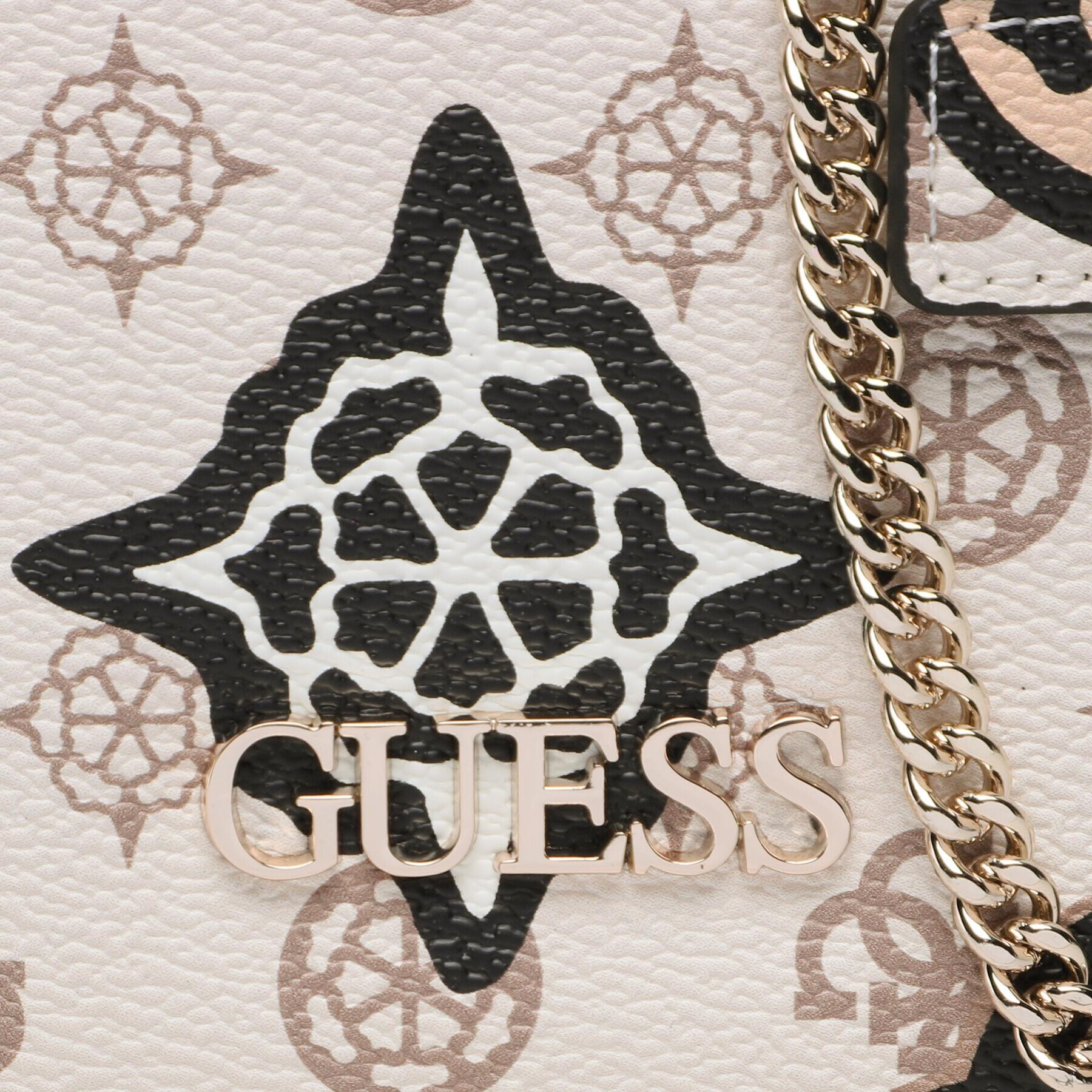 Guess Калъф за документи Berta (S) Slg SWP868 60600 Бежов - Pepit.bg