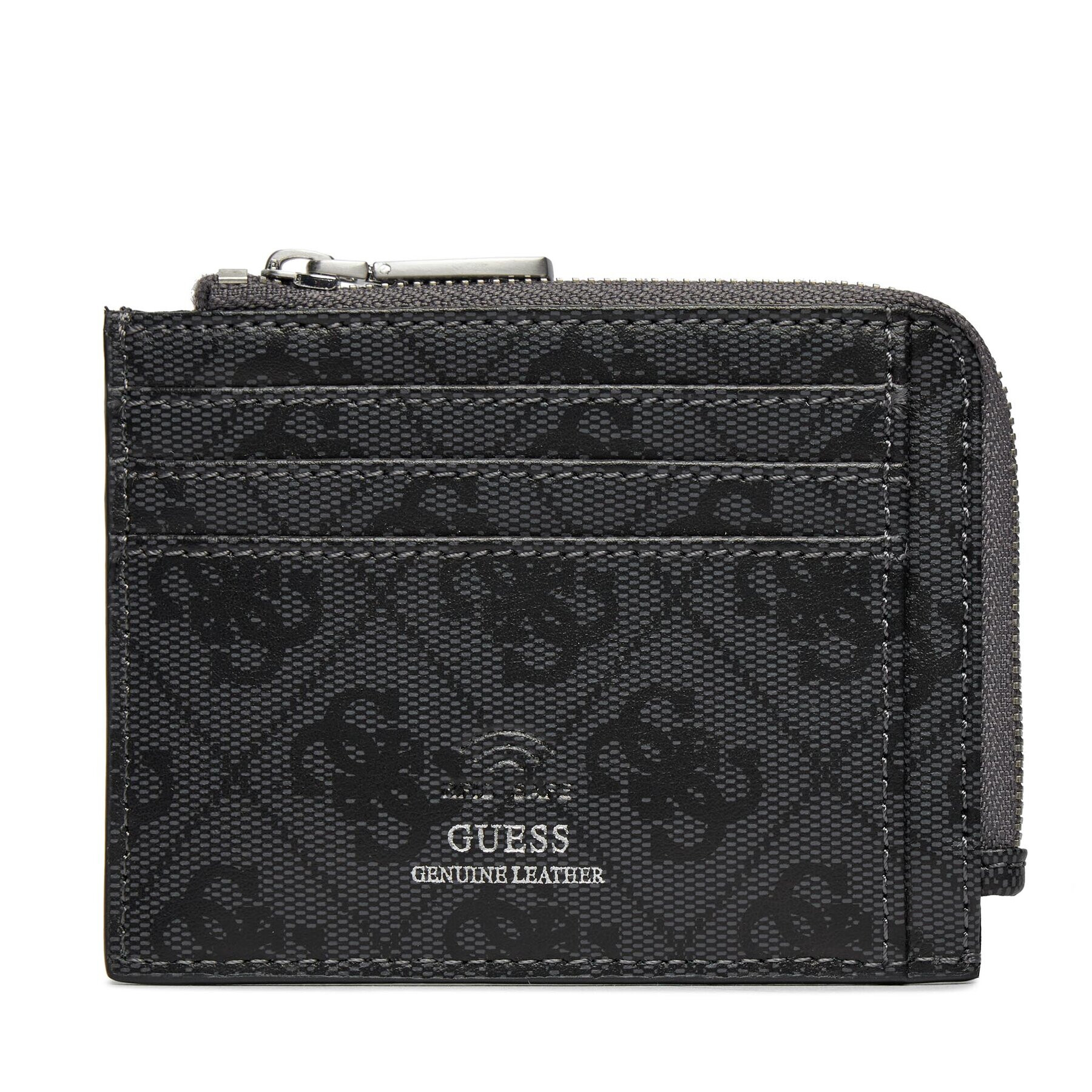 Guess Калъф за кредитни карти SMVELE LEA75 Черен - Pepit.bg