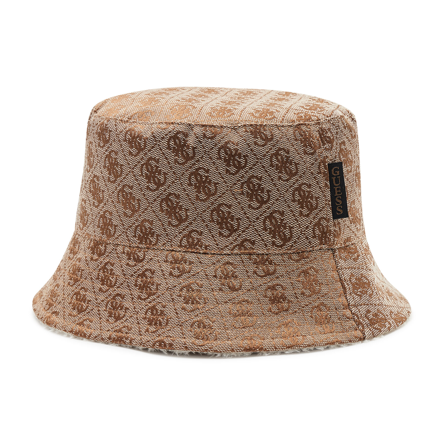 Guess Капела Bucket AW9254 COT01 Бежов - Pepit.bg