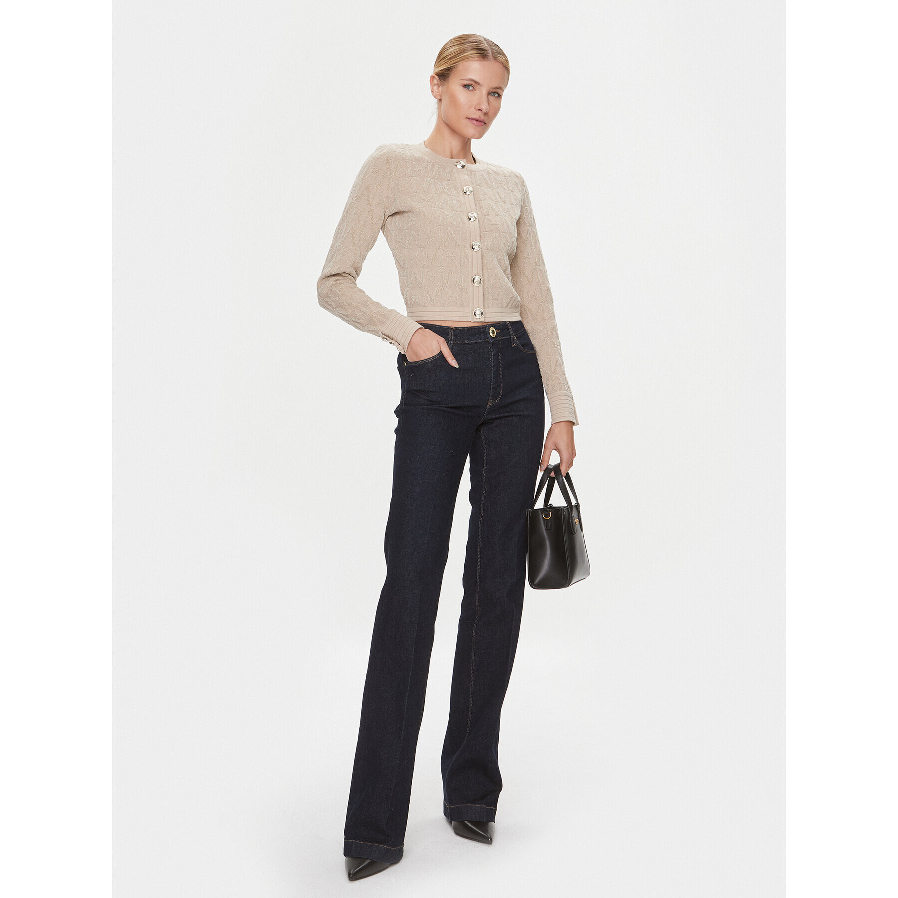 Guess Кардиган 4RGR00 5661Z Бежов Regular Fit - Pepit.bg