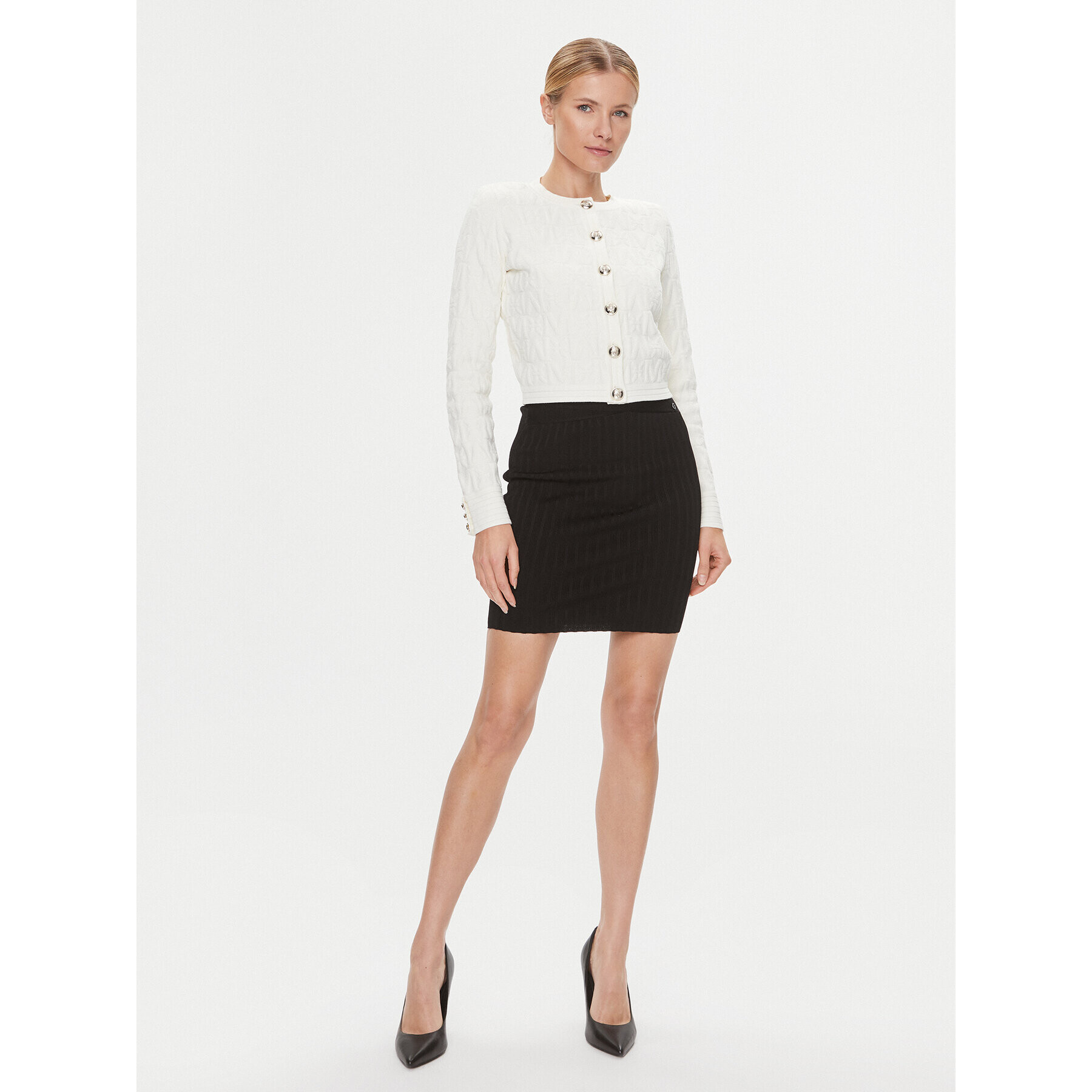 Guess Кардиган 4RGR00 5661Z Екрю Regular Fit - Pepit.bg