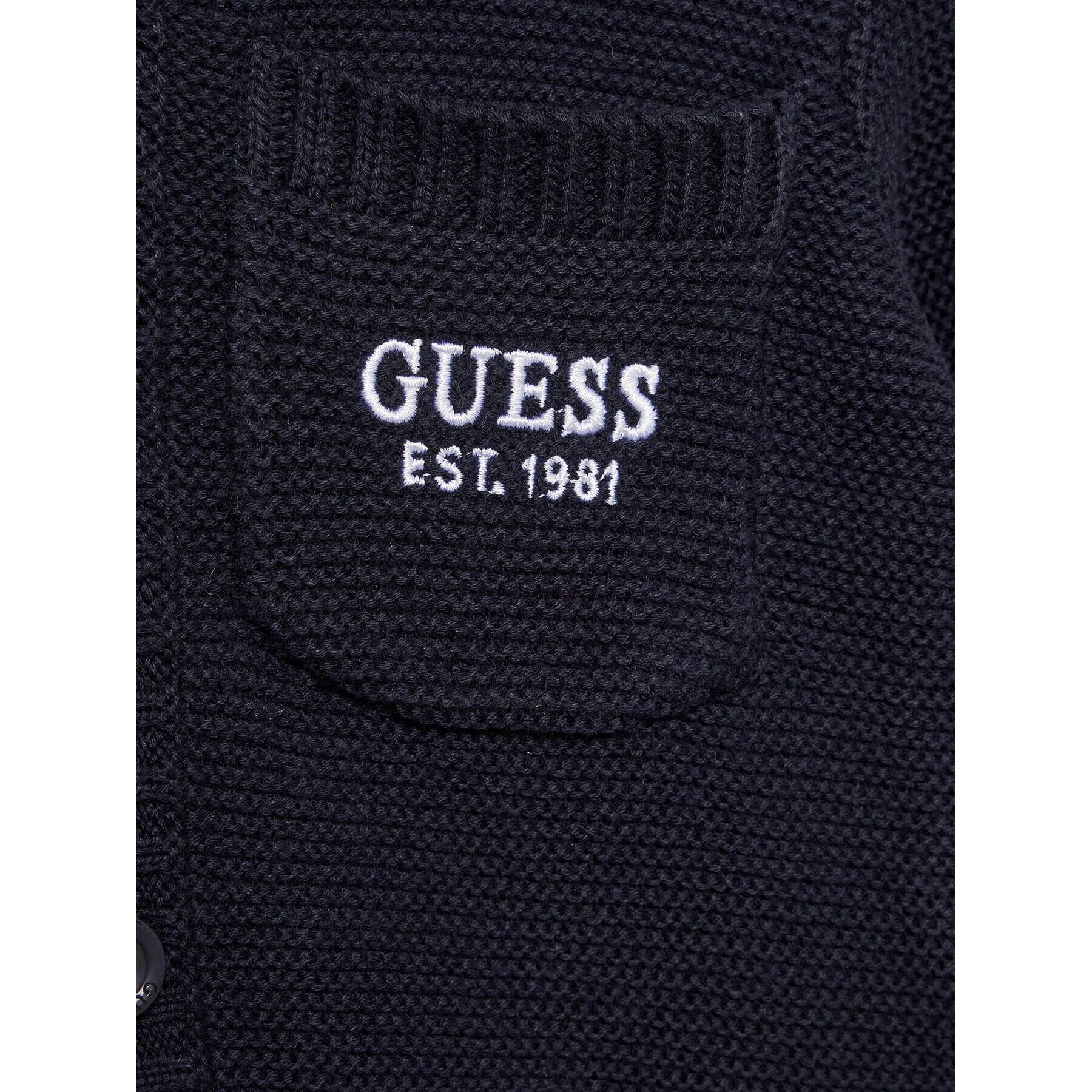 Guess Кардиган I3BR00 Z2NN0 Тъмносин Regular Fit - Pepit.bg