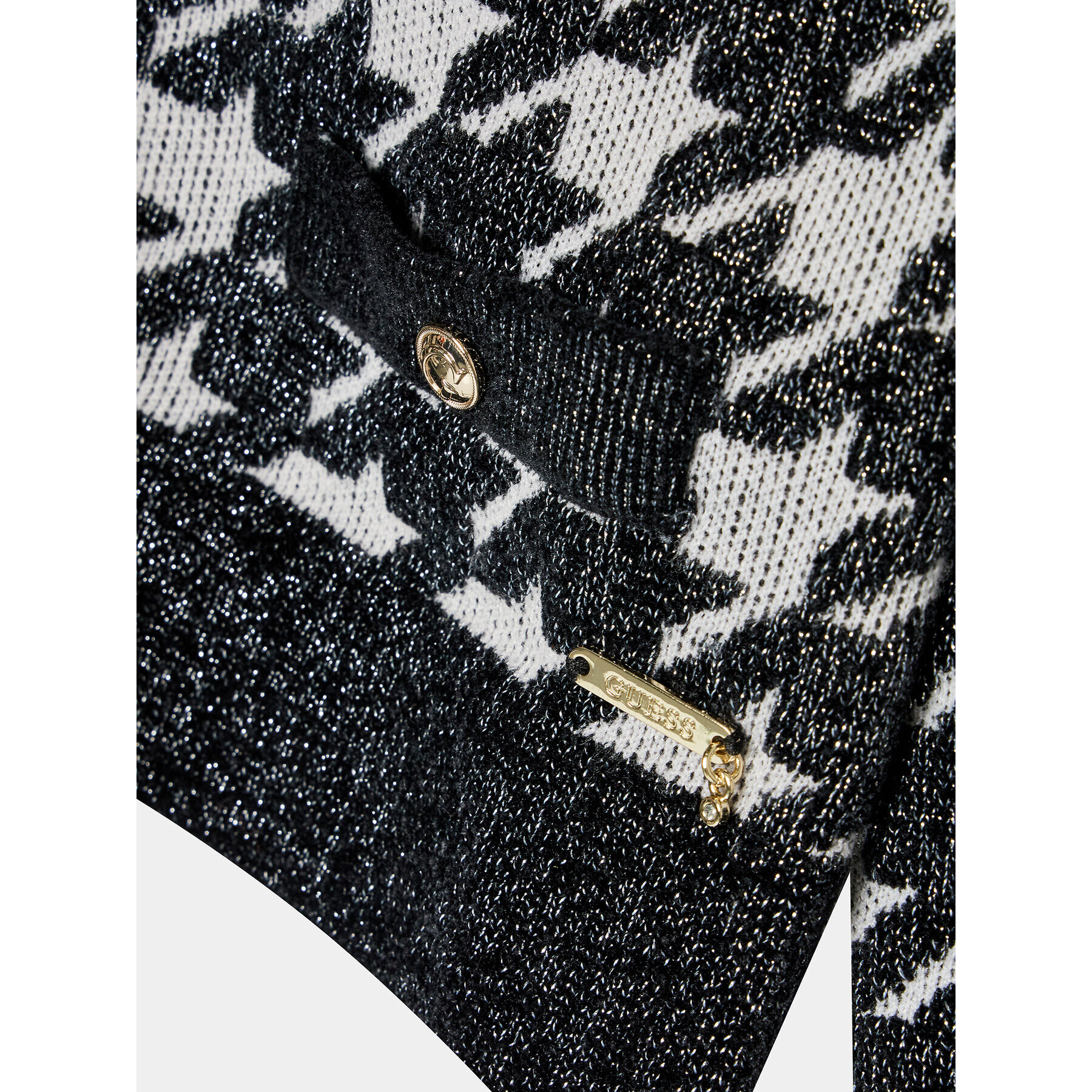 Guess Кардиган J3BR10 Z37R0 Черен Regular Fit - Pepit.bg