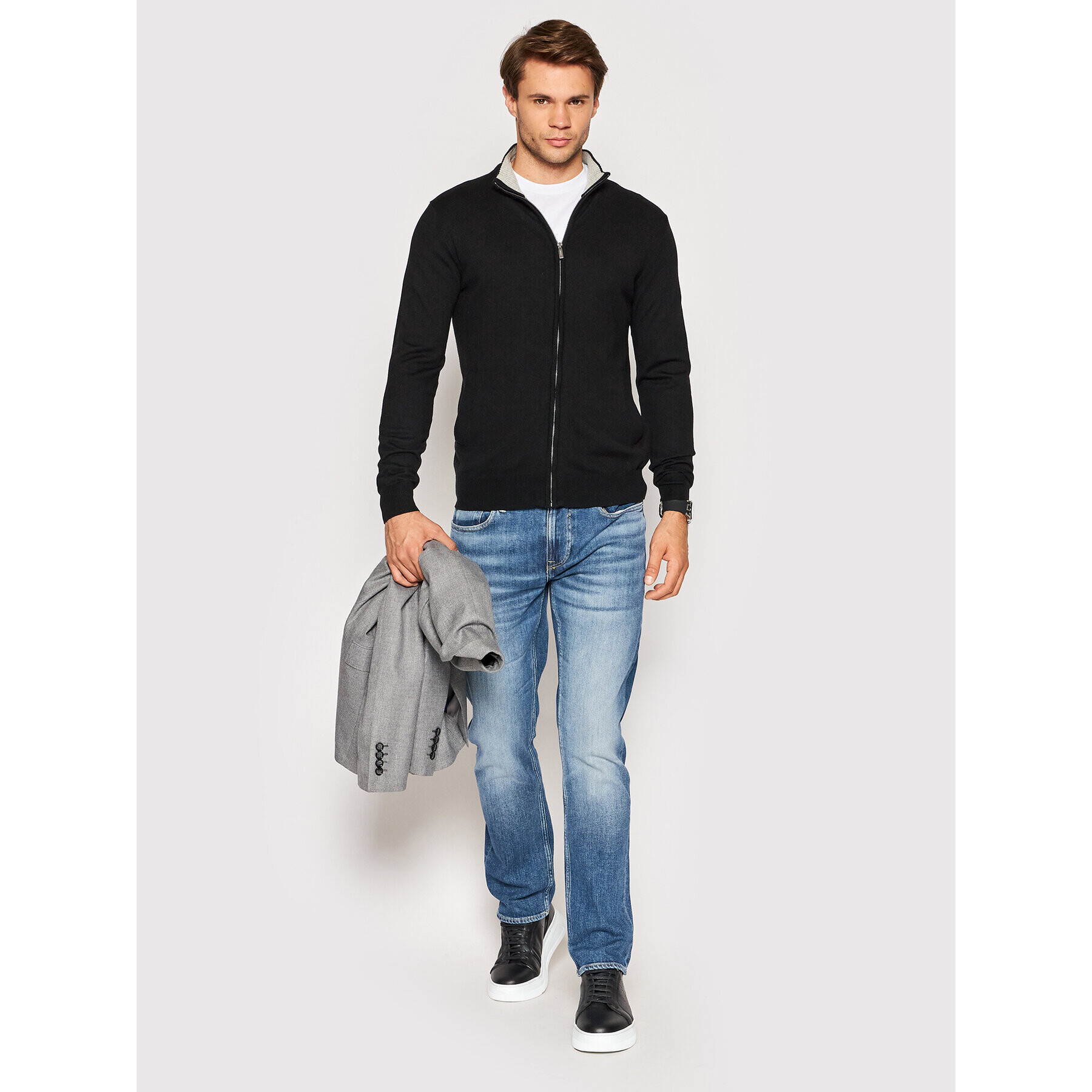 Guess Кардиган M2YR05 Z3052 Черен Regular Fit - Pepit.bg