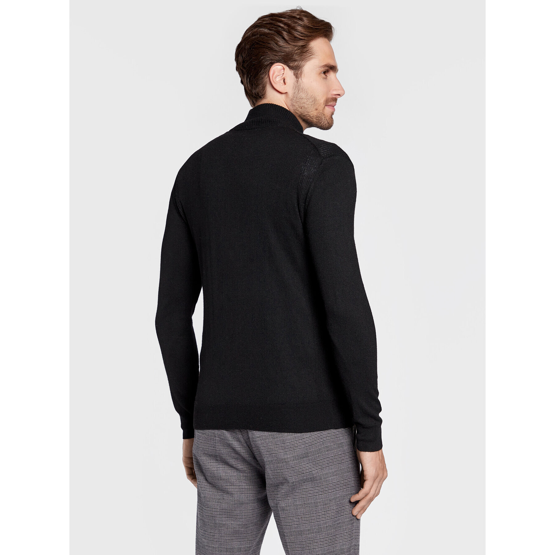 Guess Кардиган Peers M2BR07 Z3142 Черен Regular Fit - Pepit.bg