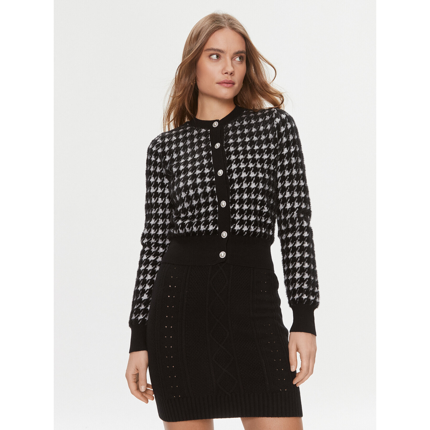 Guess Кардиган Violet W4RR19 Z3DA0 Цветен Regular Fit - Pepit.bg