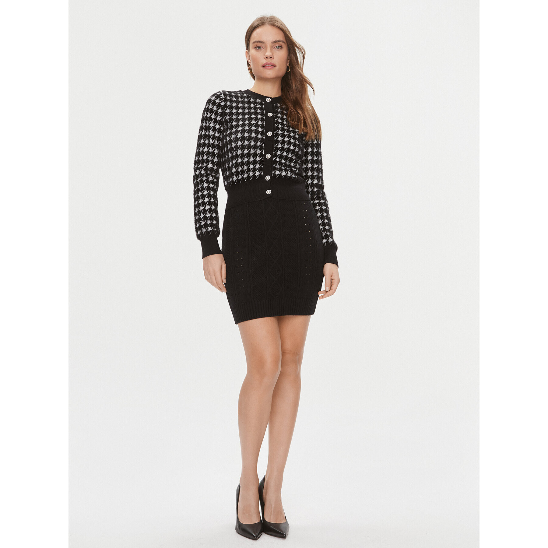 Guess Кардиган Violet W4RR19 Z3DA0 Цветен Regular Fit - Pepit.bg