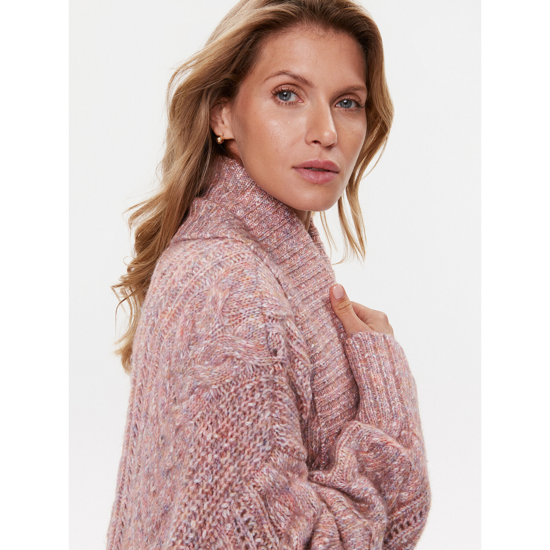 Guess Кардиган W3BR43 Z3AF0 Розов Regular Fit - Pepit.bg
