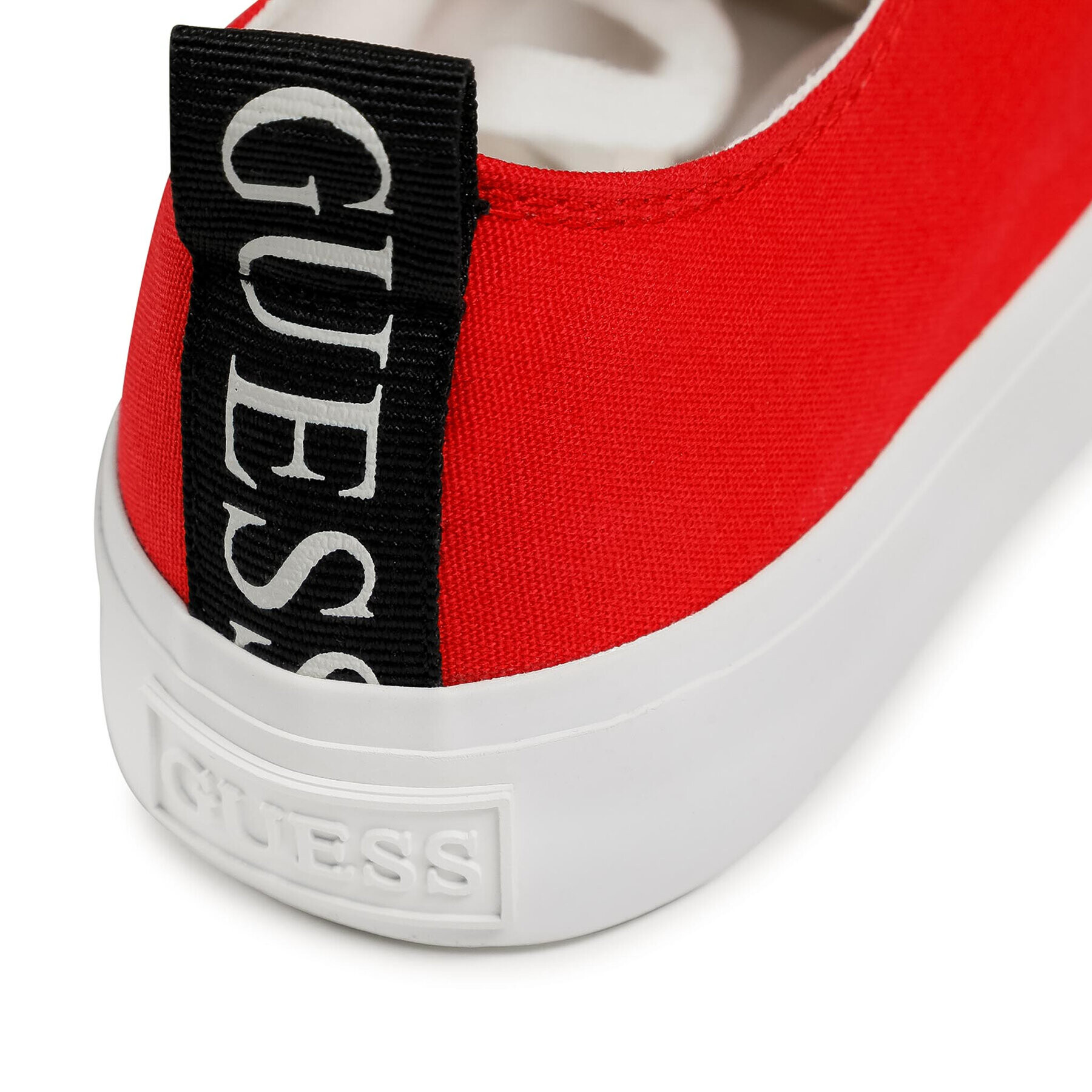 Guess Кецове Ederla Low Cut FL5ERL FAB12 Червен - Pepit.bg