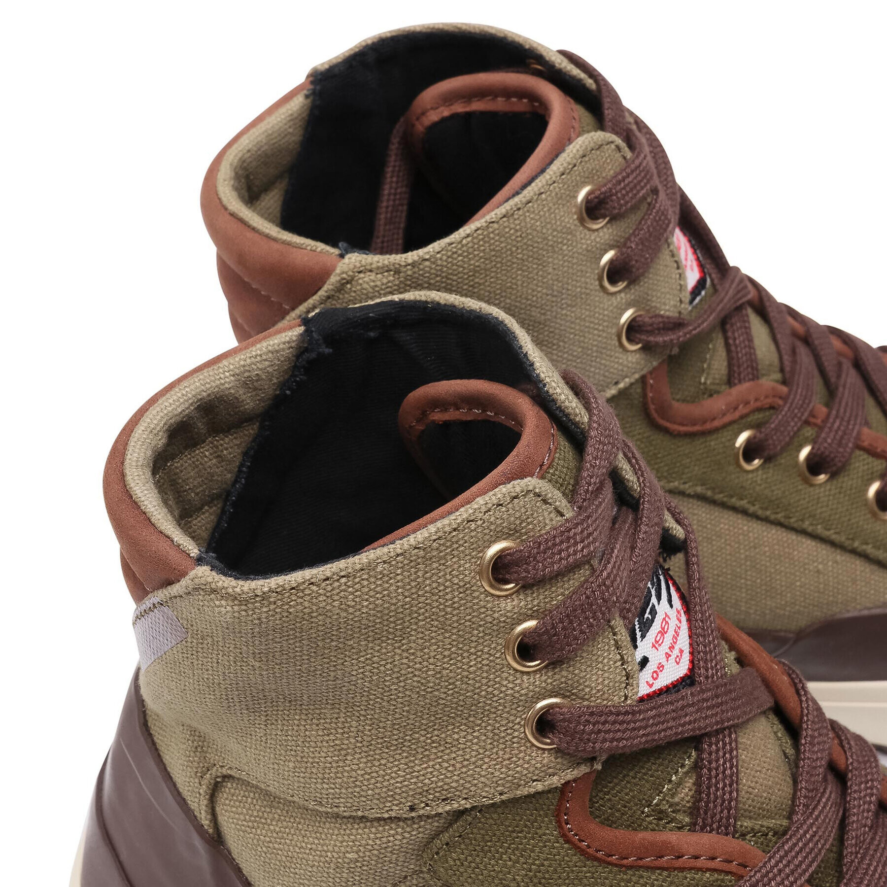 Guess Кецове Ederle Boot FM7EDB FAB12 Зелен - Pepit.bg