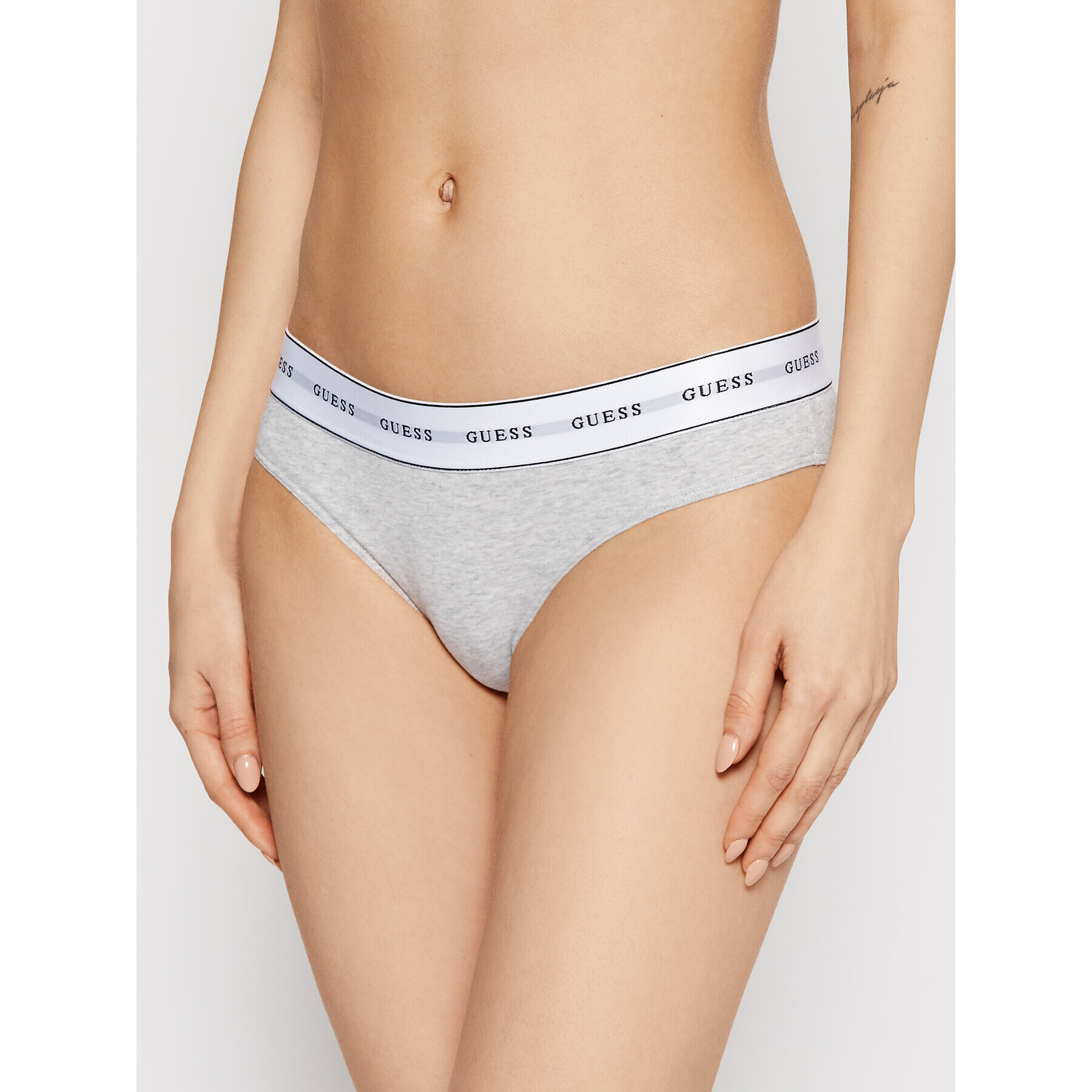 Guess Класически дамски бикини O97E02 JR04P Сив - Pepit.bg