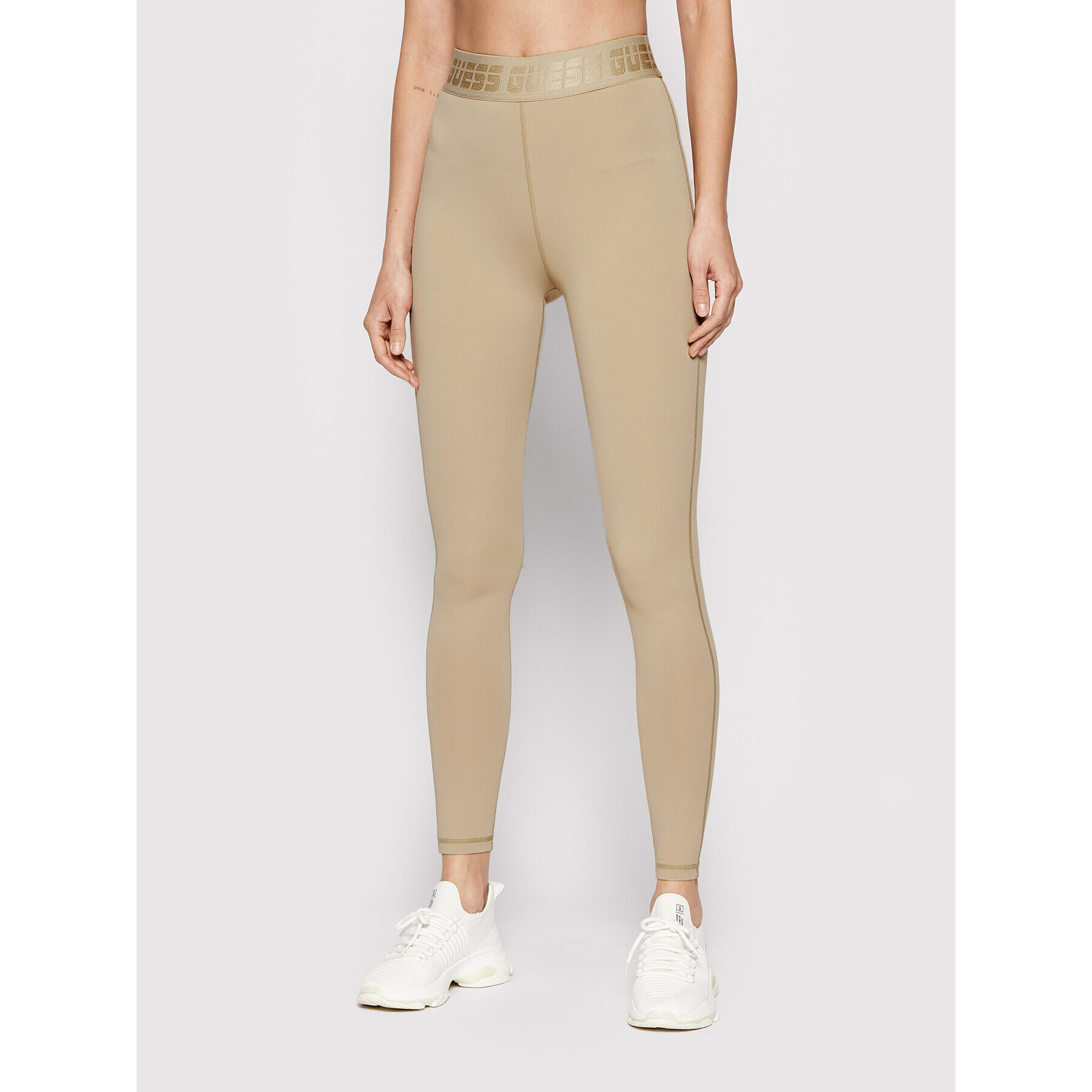 Guess Клин Aileen V2GB13 MC049 Кафяв Slim Fit - Pepit.bg