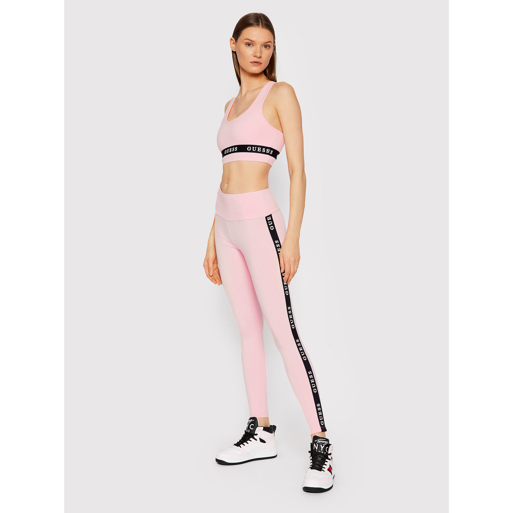Guess Клин Aline O1GA08 KABR0 Розов Slim Fit - Pepit.bg