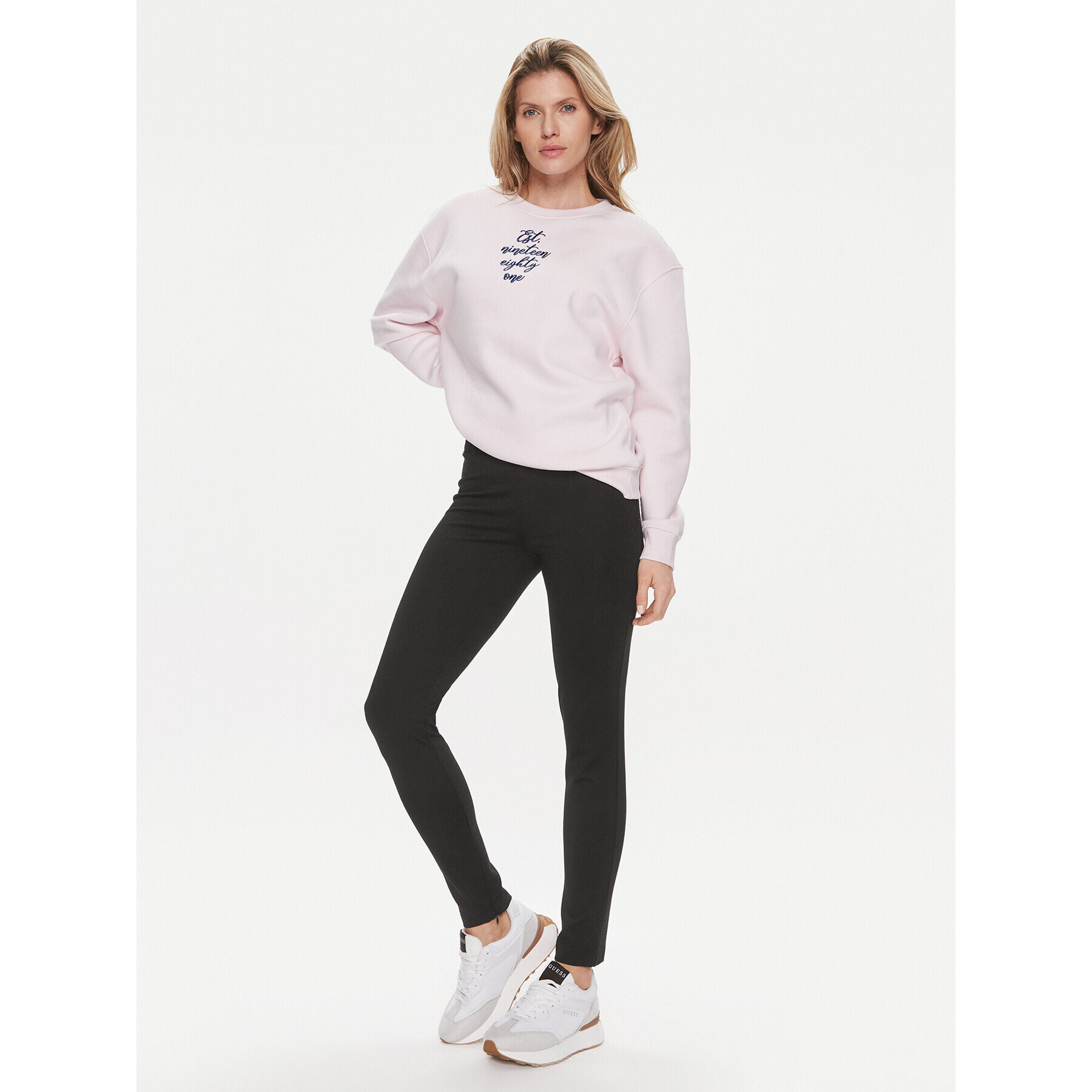 Guess Клин Anna W4RB23 KBJP2 Черен Slim Fit - Pepit.bg