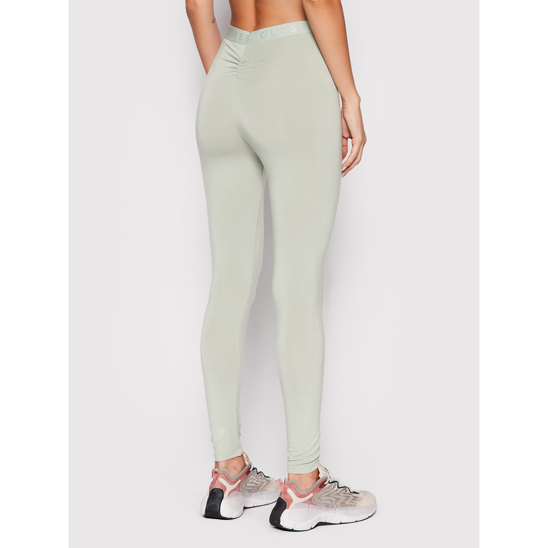 Guess Клин April O1BB01 JR06U Зелен Slim Fit - Pepit.bg