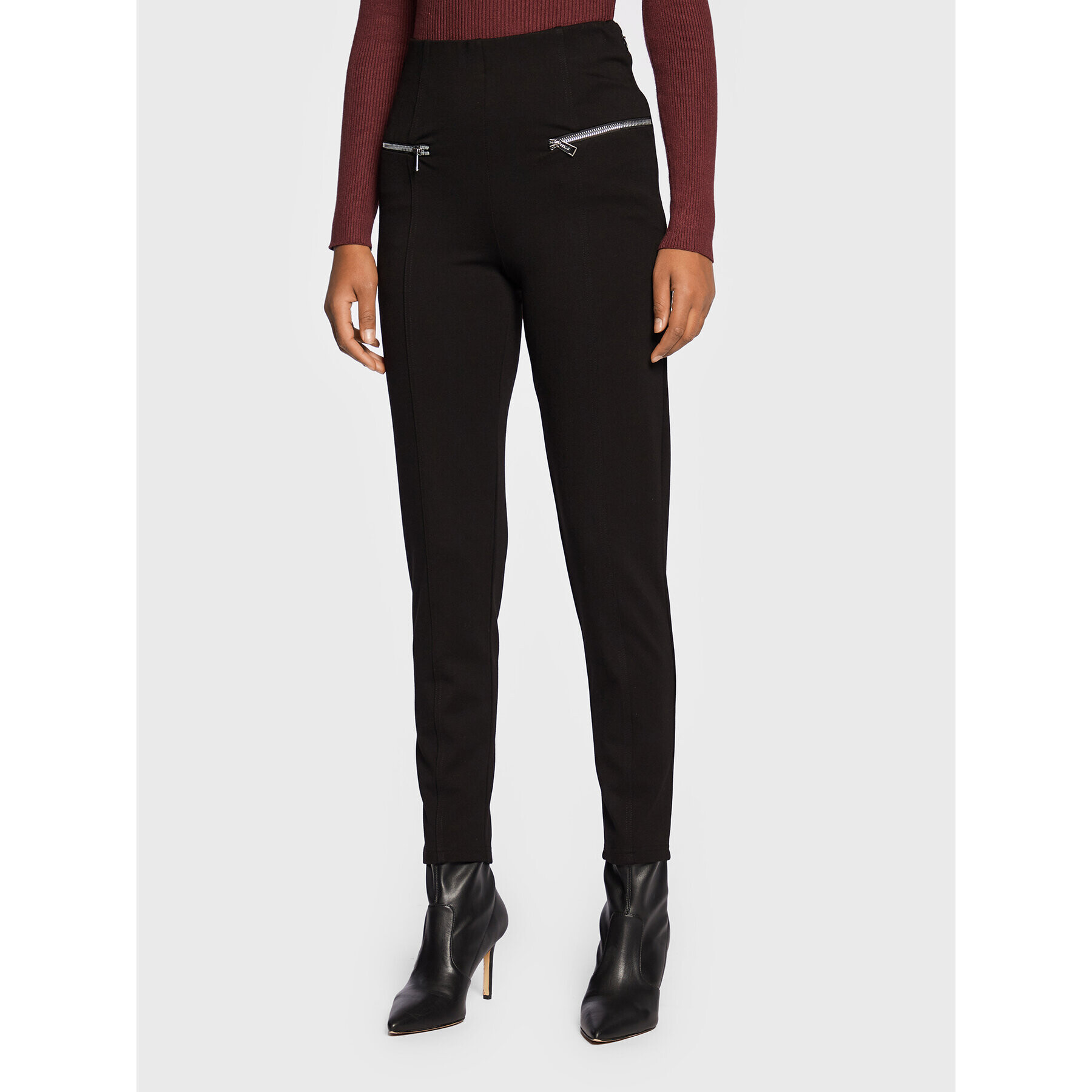 Guess Клин Gisele W2BB16 K8RN0 Черен Slim Fit - Pepit.bg