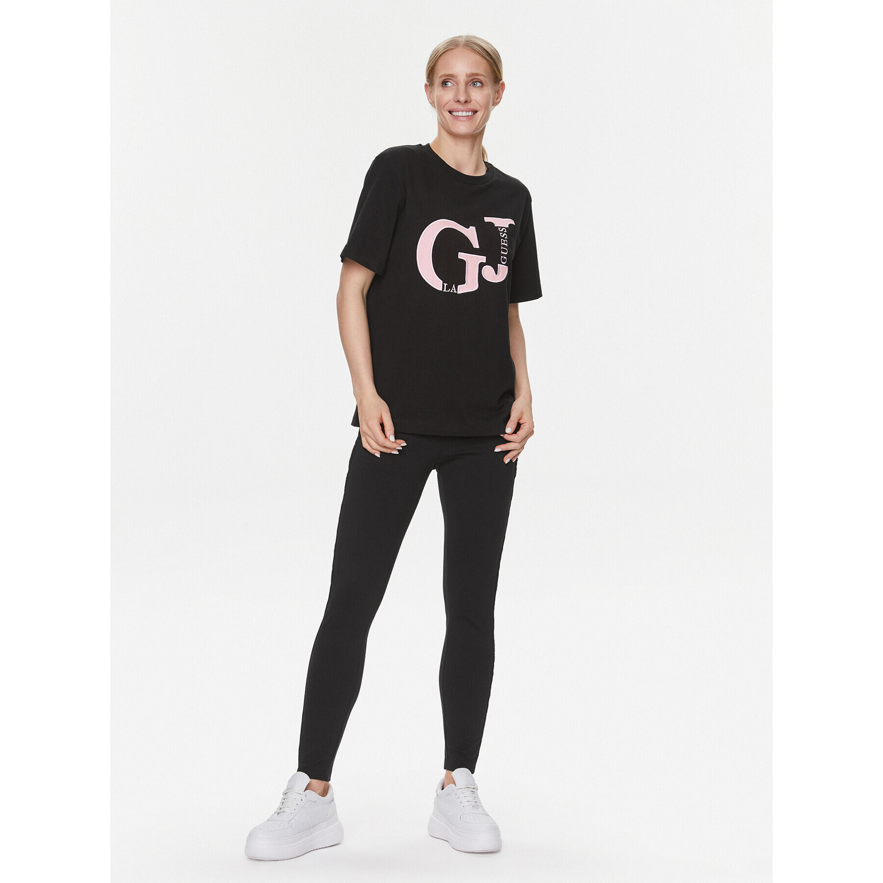 Guess Клин Giulia V4RB15 KC3X2 Черен Slim Fit - Pepit.bg