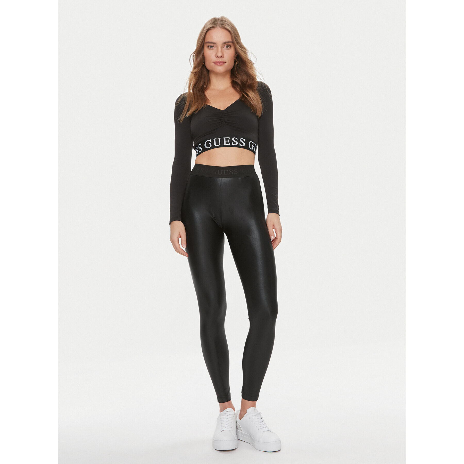 Guess Клин Giulia V4RB25 K9JF0 Черен Slim Fit - Pepit.bg