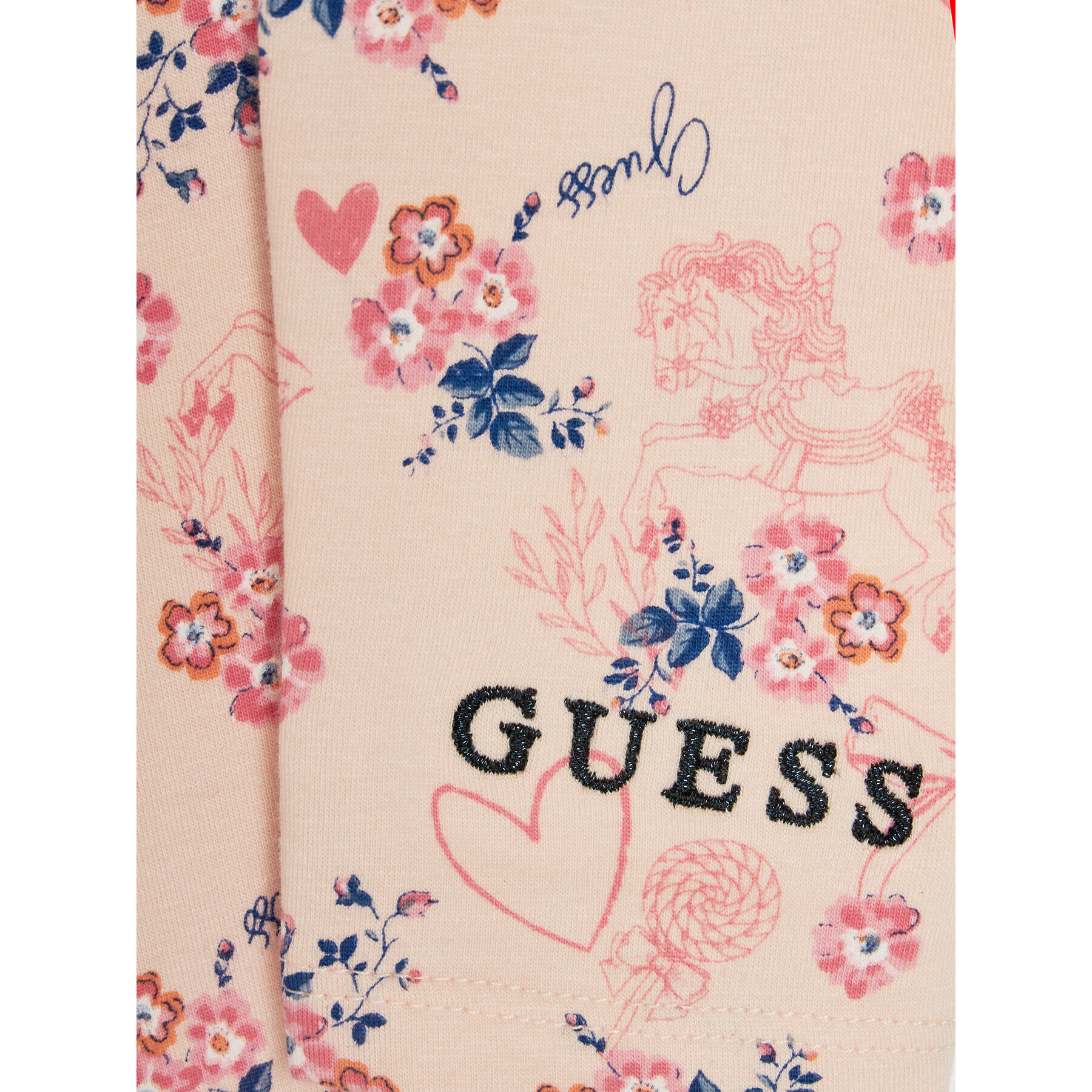 Guess Клин K4RB01 J1313 Розов Slim Fit - Pepit.bg