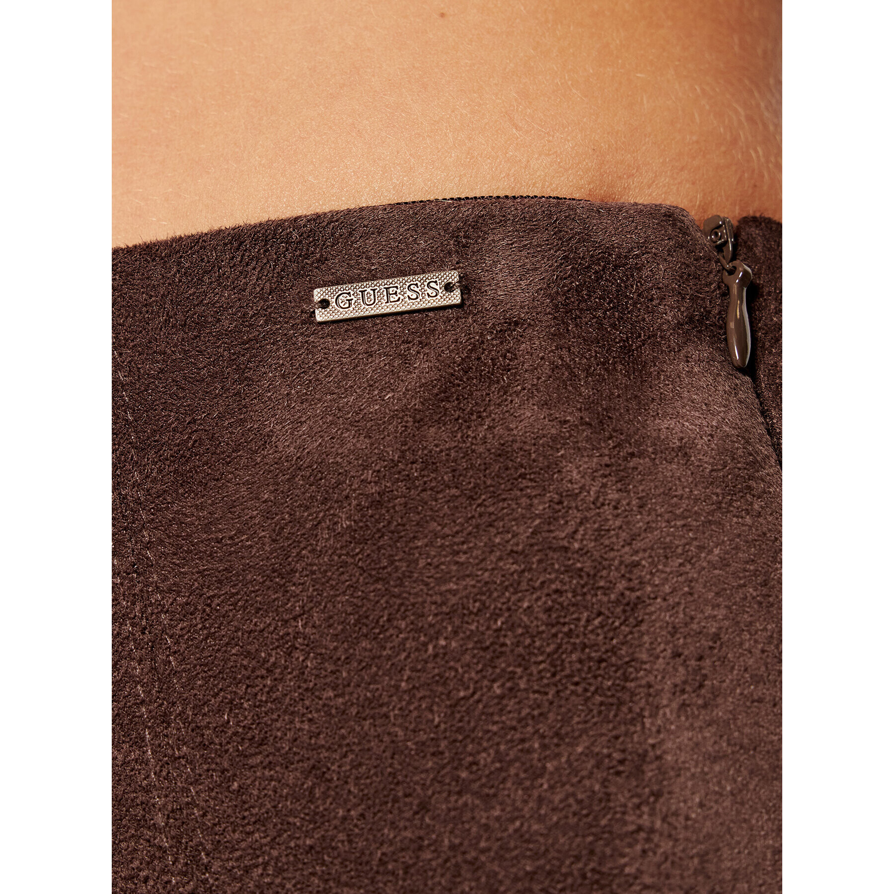 Guess Клин Maya W1YB90 WE0L0 Кафяв Slim Fit - Pepit.bg
