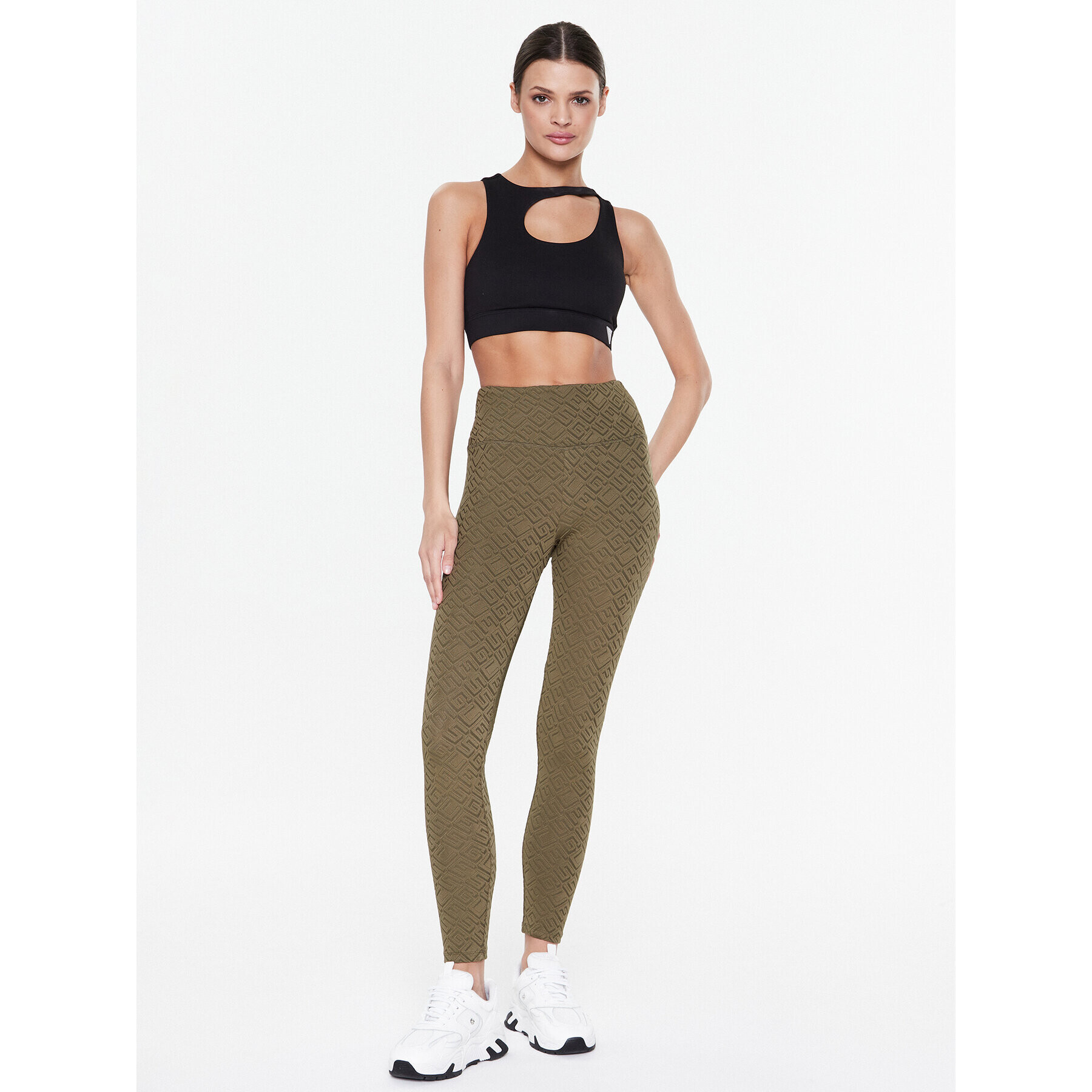 Guess Клин New Dana V3RB23 MC04Y Зелен Slim Fit - Pepit.bg