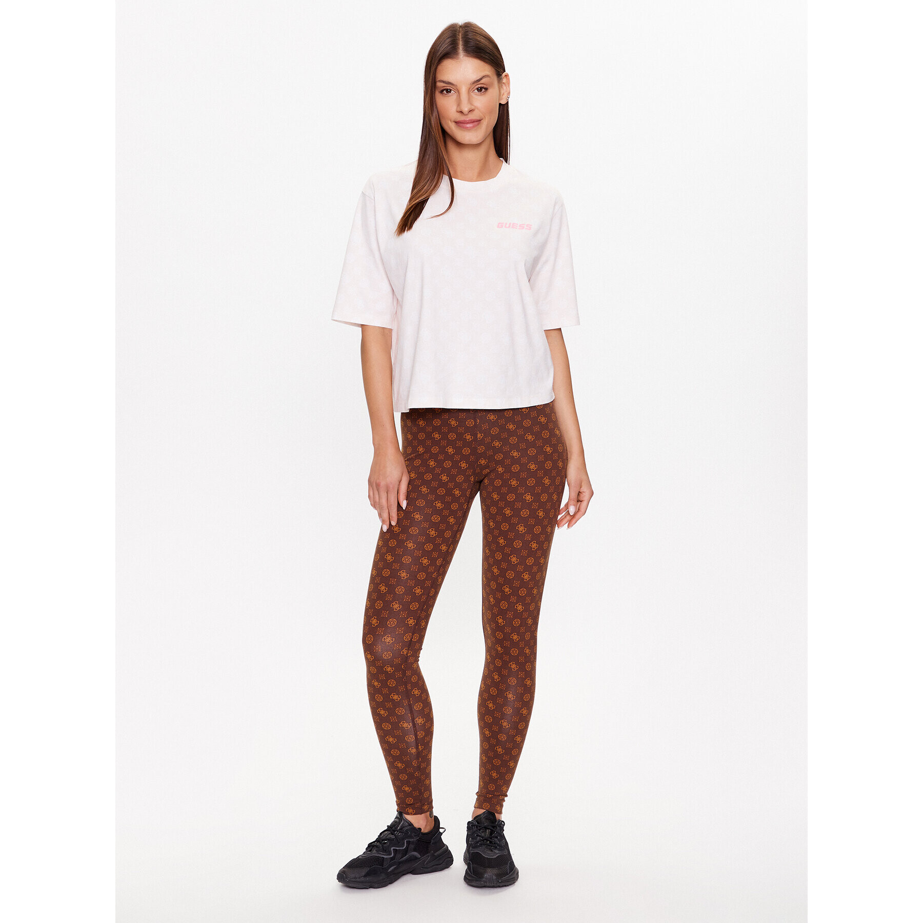 Guess Клин V3YB01 MC04N Кафяв Slim Fit - Pepit.bg