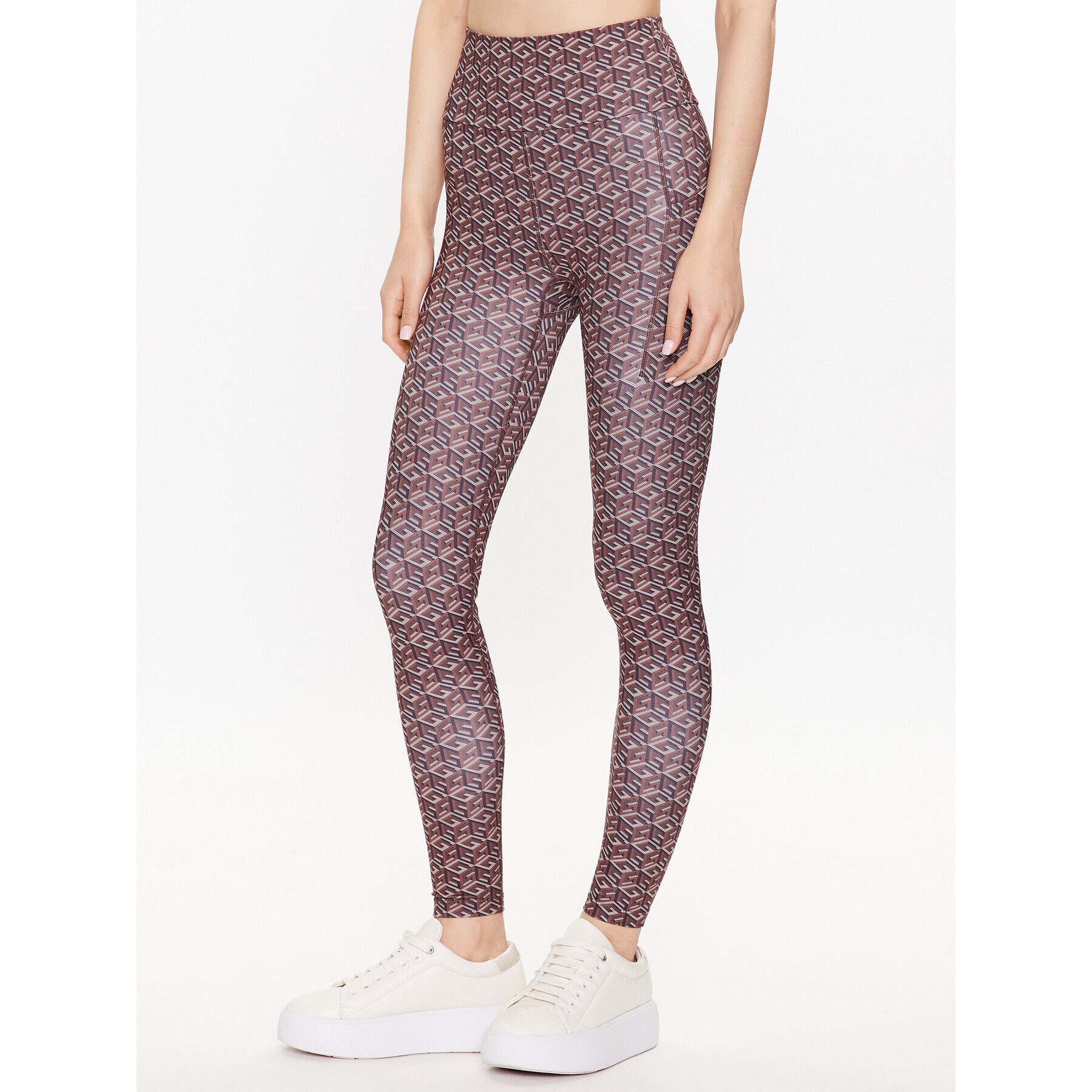 Guess Клин V3YB19 MC03W Кафяв Slim Fit - Pepit.bg