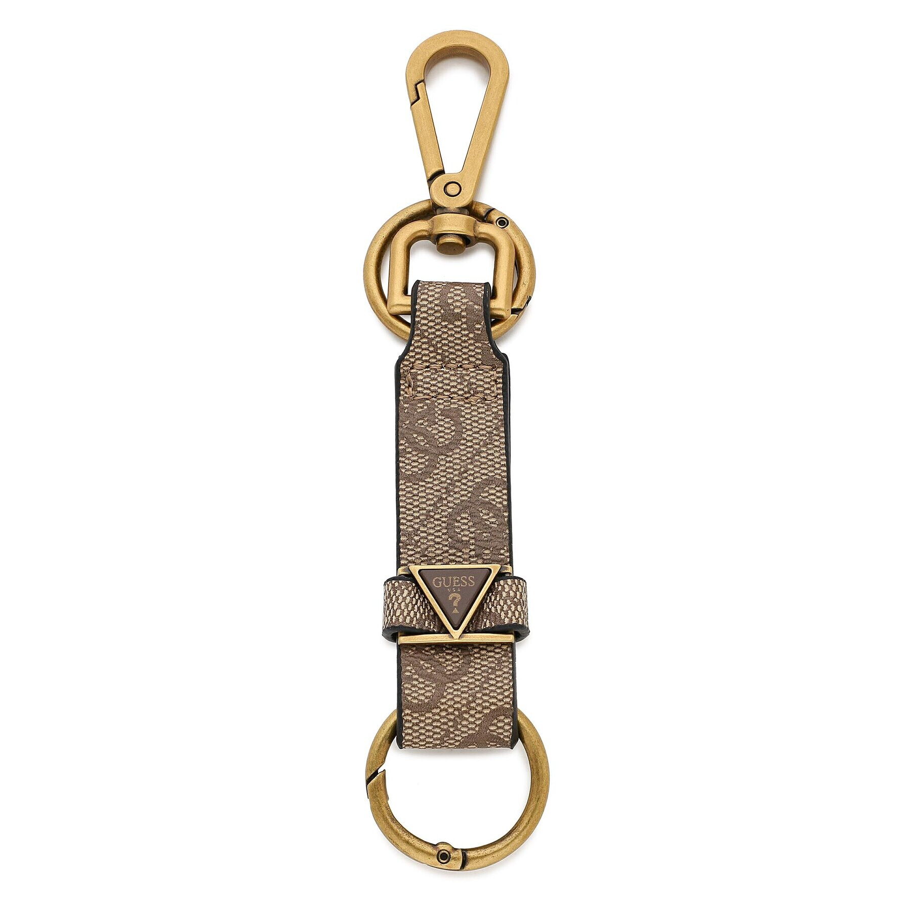 Guess Ключодържател Vezzola Smart Keyrings 76217012 02345 Кафяв - Pepit.bg