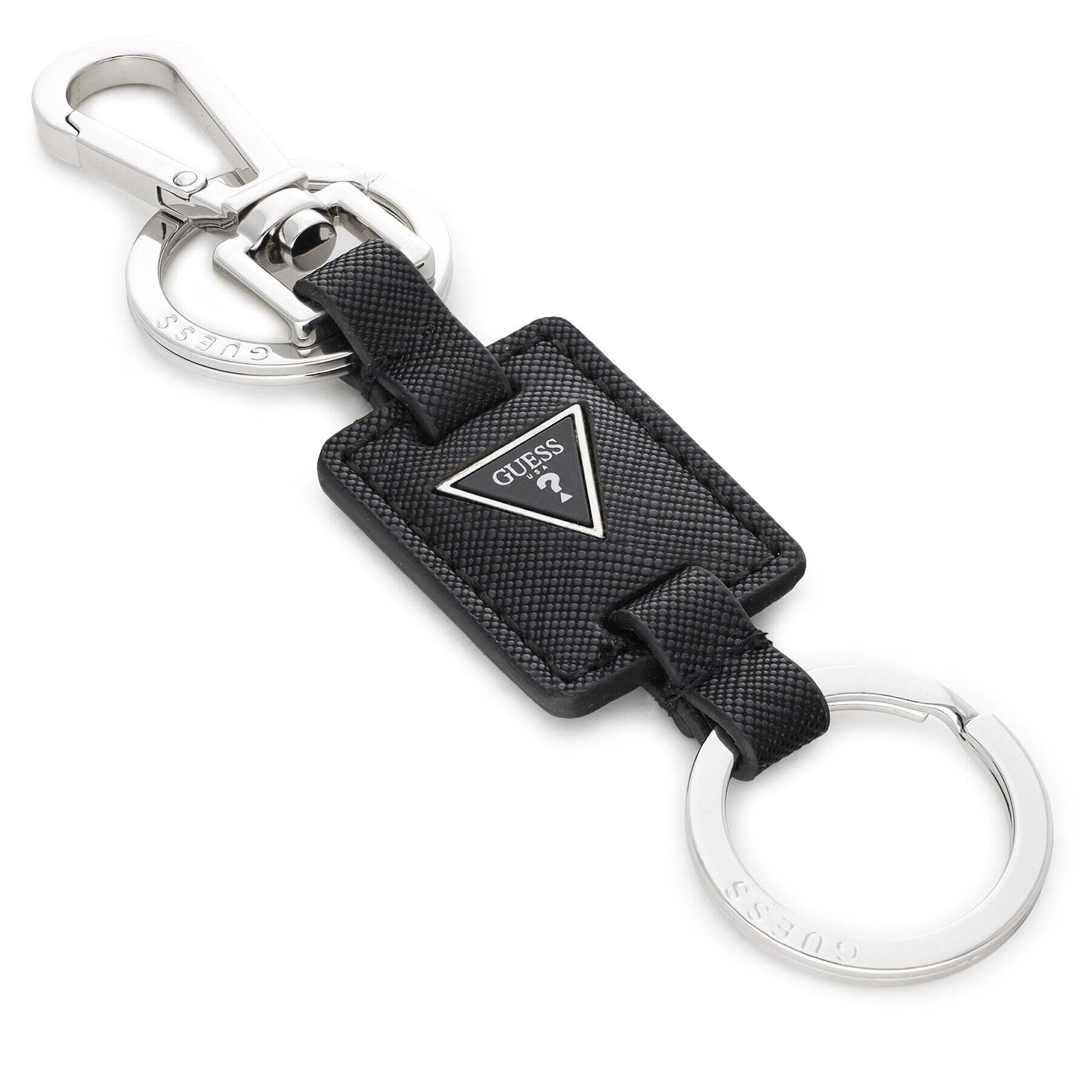 Guess Ключодържател Certosa Squared Key Ring RMCRT3 P1201 Черен - Pepit.bg