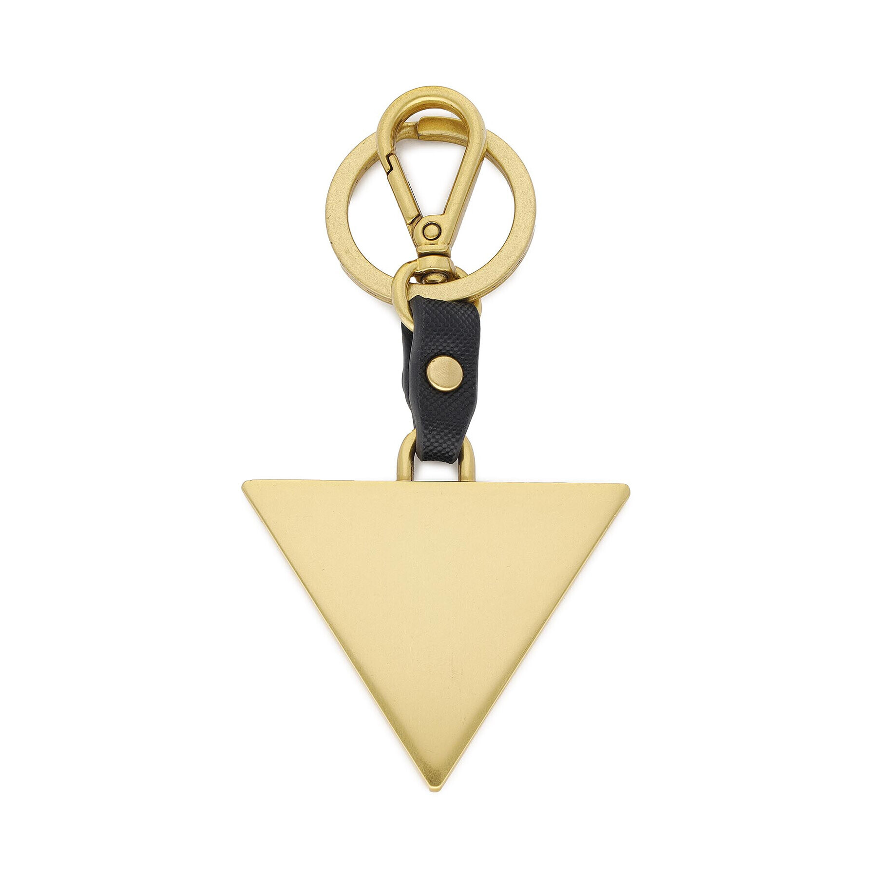 Guess Ключодържател Leather Triangle Keyring RW7420 P2201 Златист - Pepit.bg