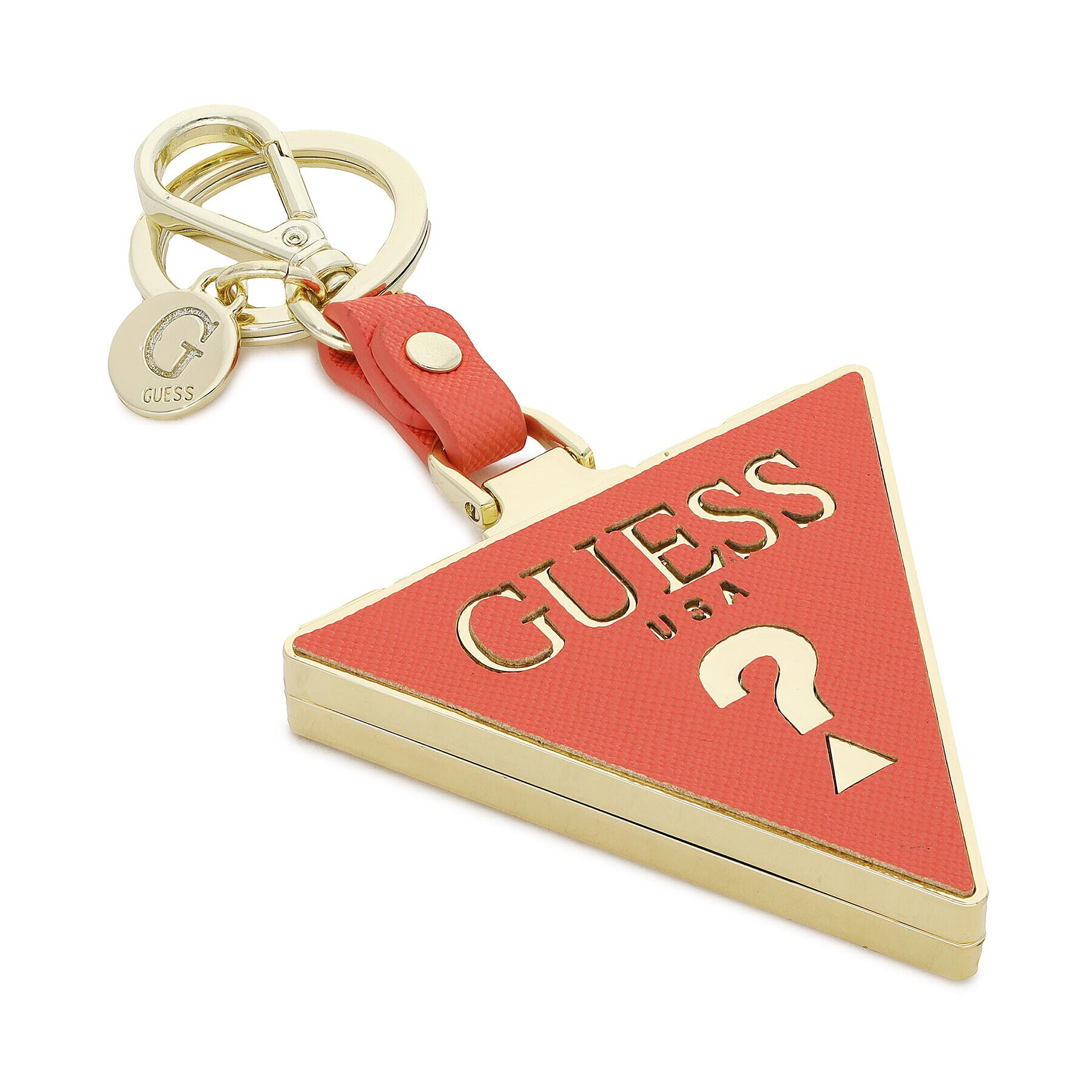 Guess Ключодържател Mirror Triangle Keyring RW7424 P2201 Розов - Pepit.bg
