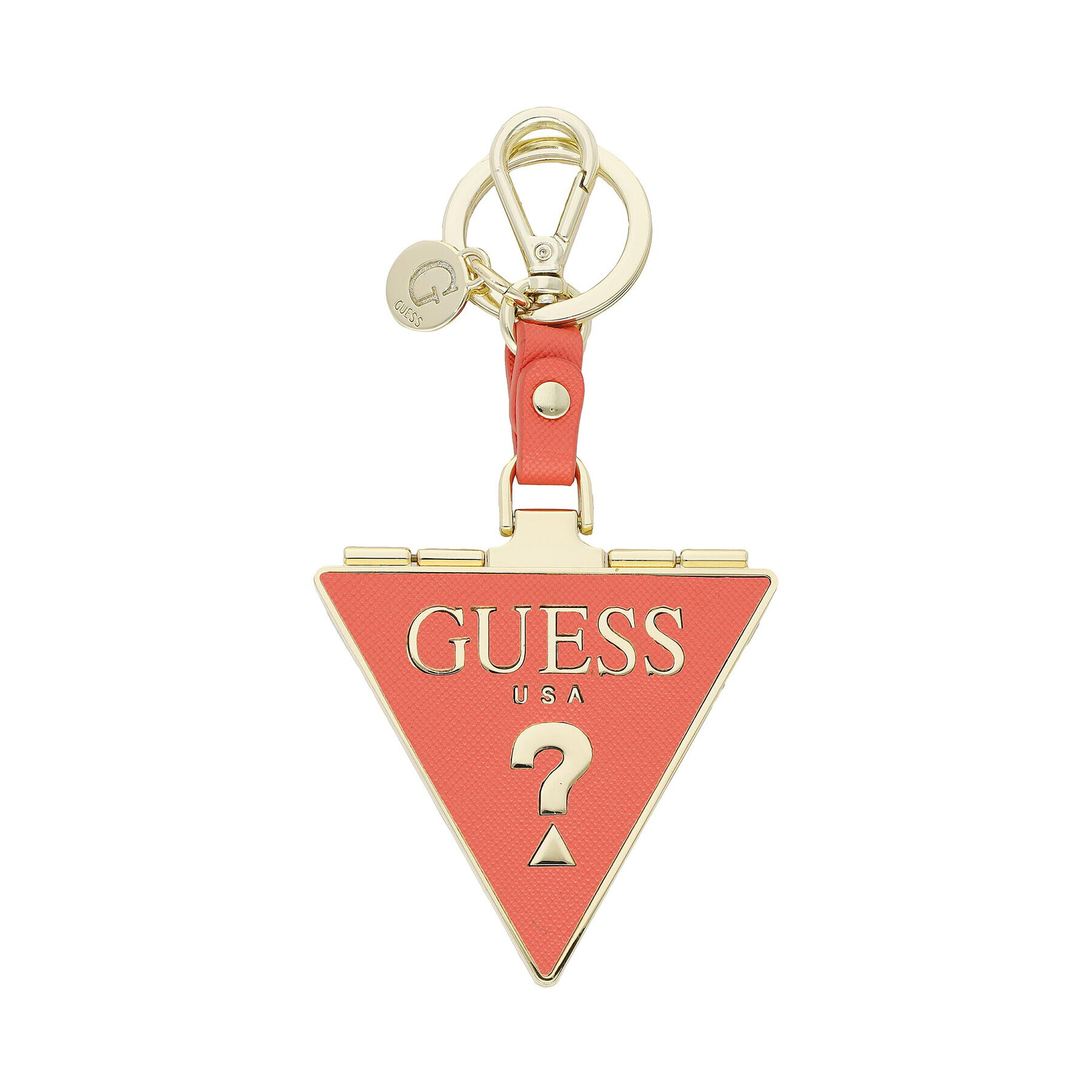 Guess Ключодържател Mirror Triangle Keyring RW7424 P2201 Розов - Pepit.bg